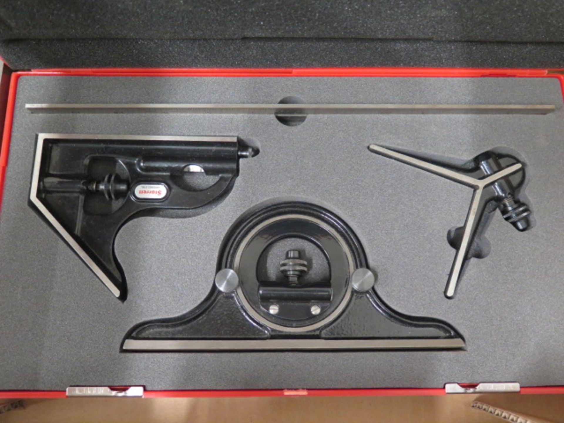 Precision Squares and Starrett Protractor Set - Image 3 of 3