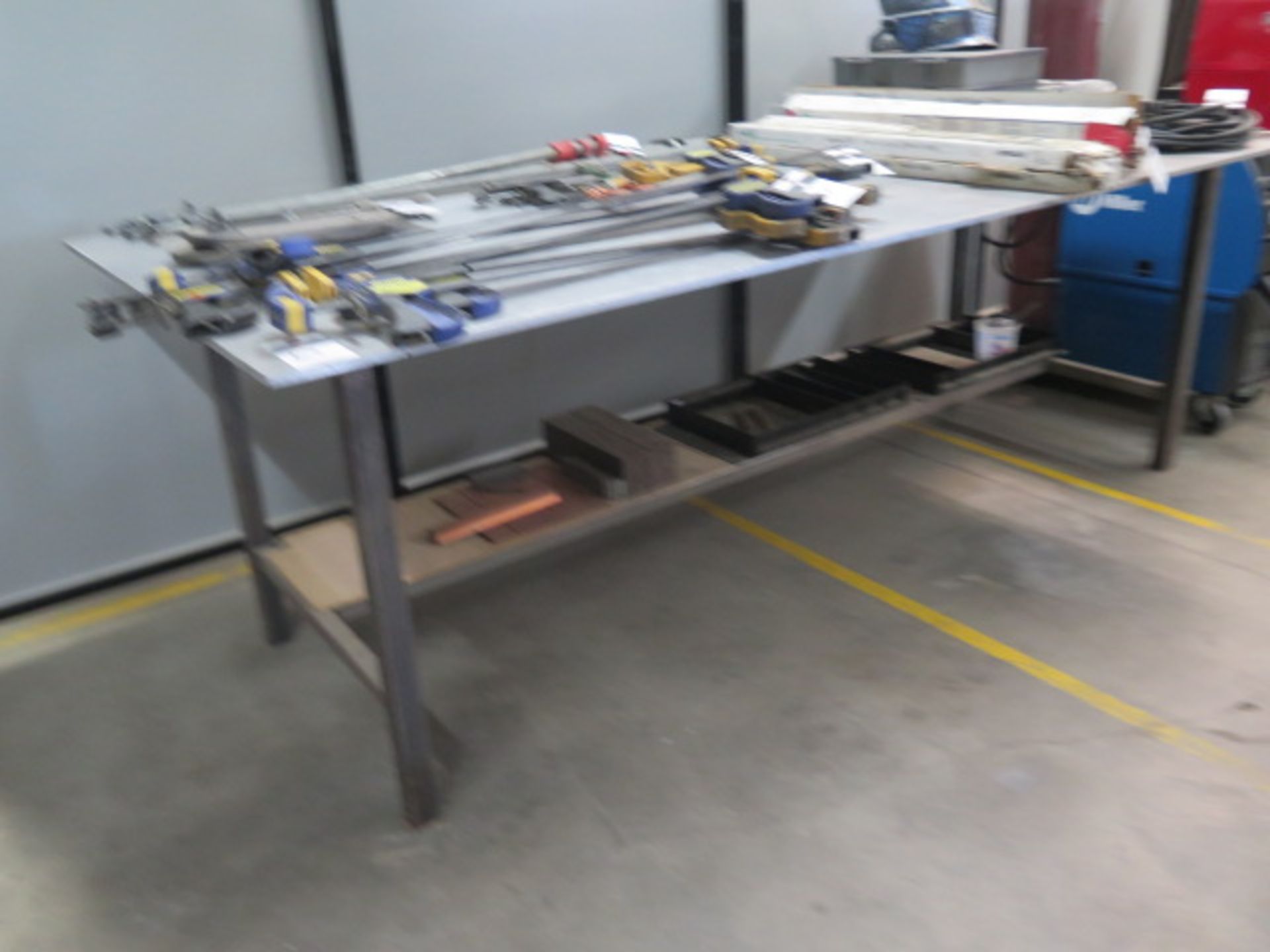 4' x 9' Aluminum Top Welding Table