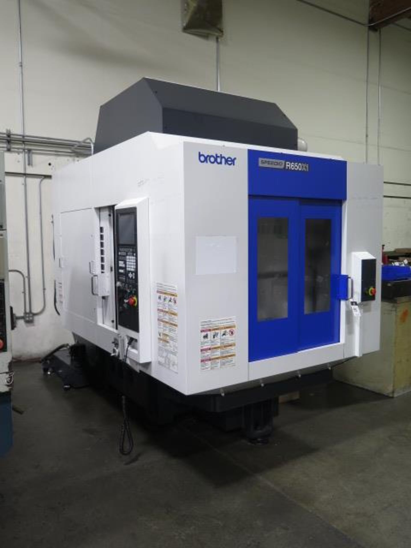 2016 Brother Speedio R650X1 2-Paller CNC Vertical Machining Center s/n 111405 w/ Brother CNC - Image 2 of 16