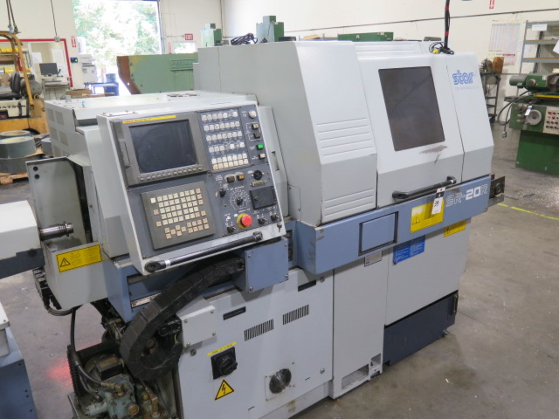 Star SR-20R Twin Spindle CNC Screw Machine s/n 0460(045) w/ Fanuc Series 18i-T Controls, (6) Cross - Image 2 of 15