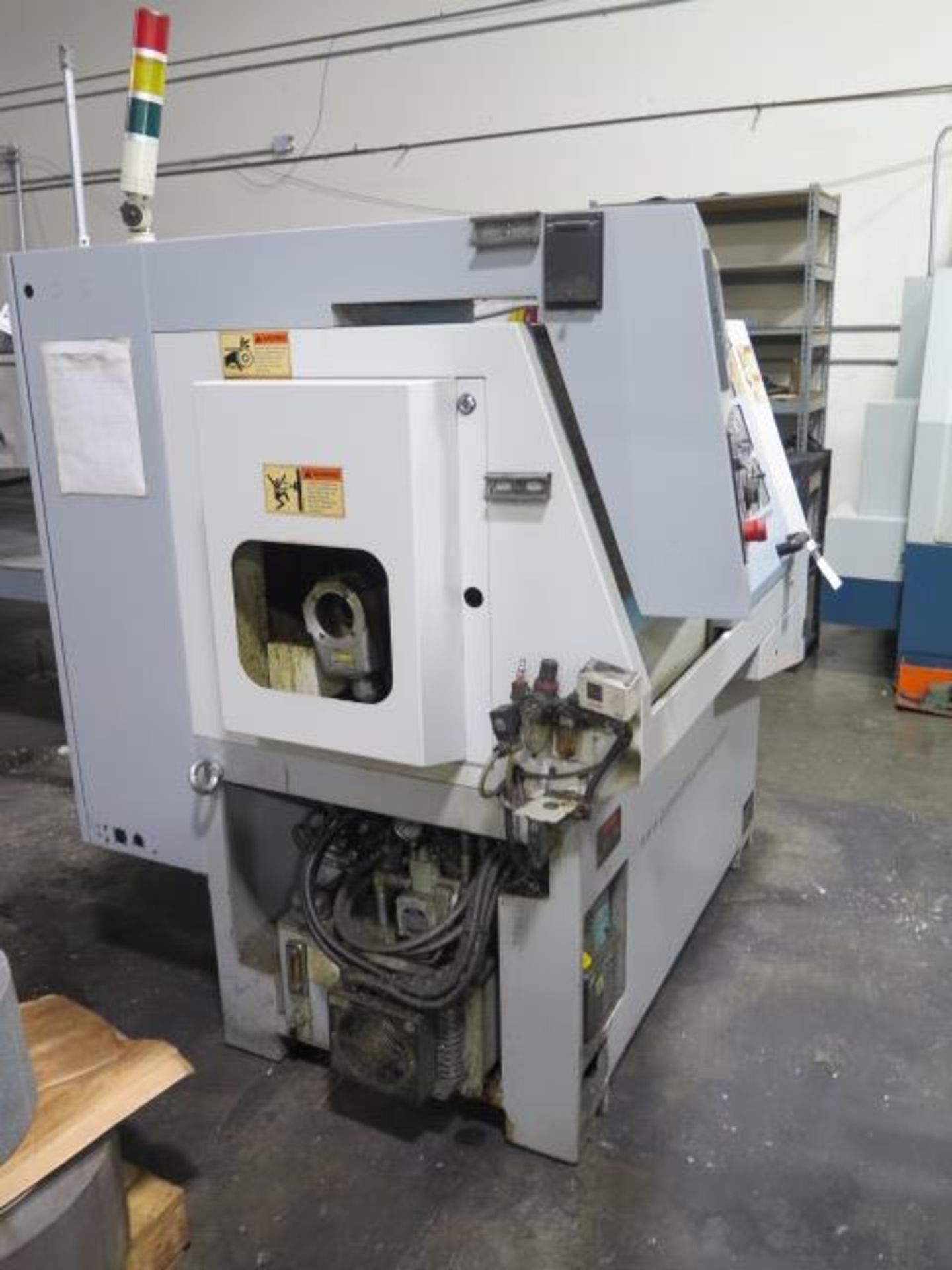 Ganesh CS-32T CNC Cross Slide Turning Center s/n CS-961004 w/ Fanuc Series 0i-Mate-TC Controls, 8- - Image 3 of 11