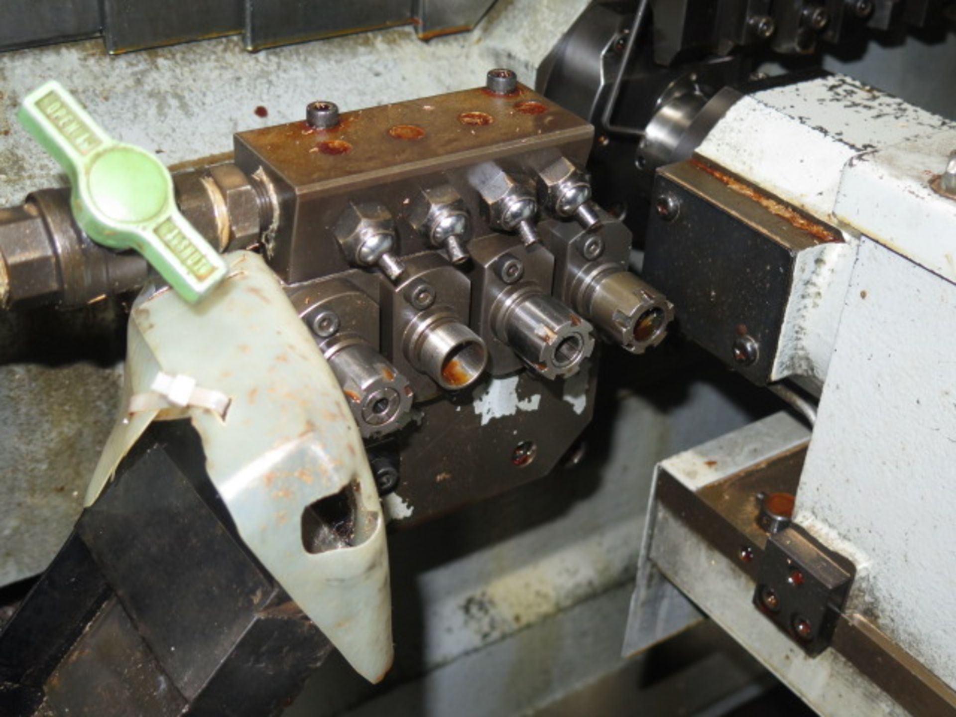 Star SR-20R Twin Spindle CNC Screw Machine s/n 0460(045) w/ Fanuc Series 18i-T Controls, (6) Cross - Image 7 of 15