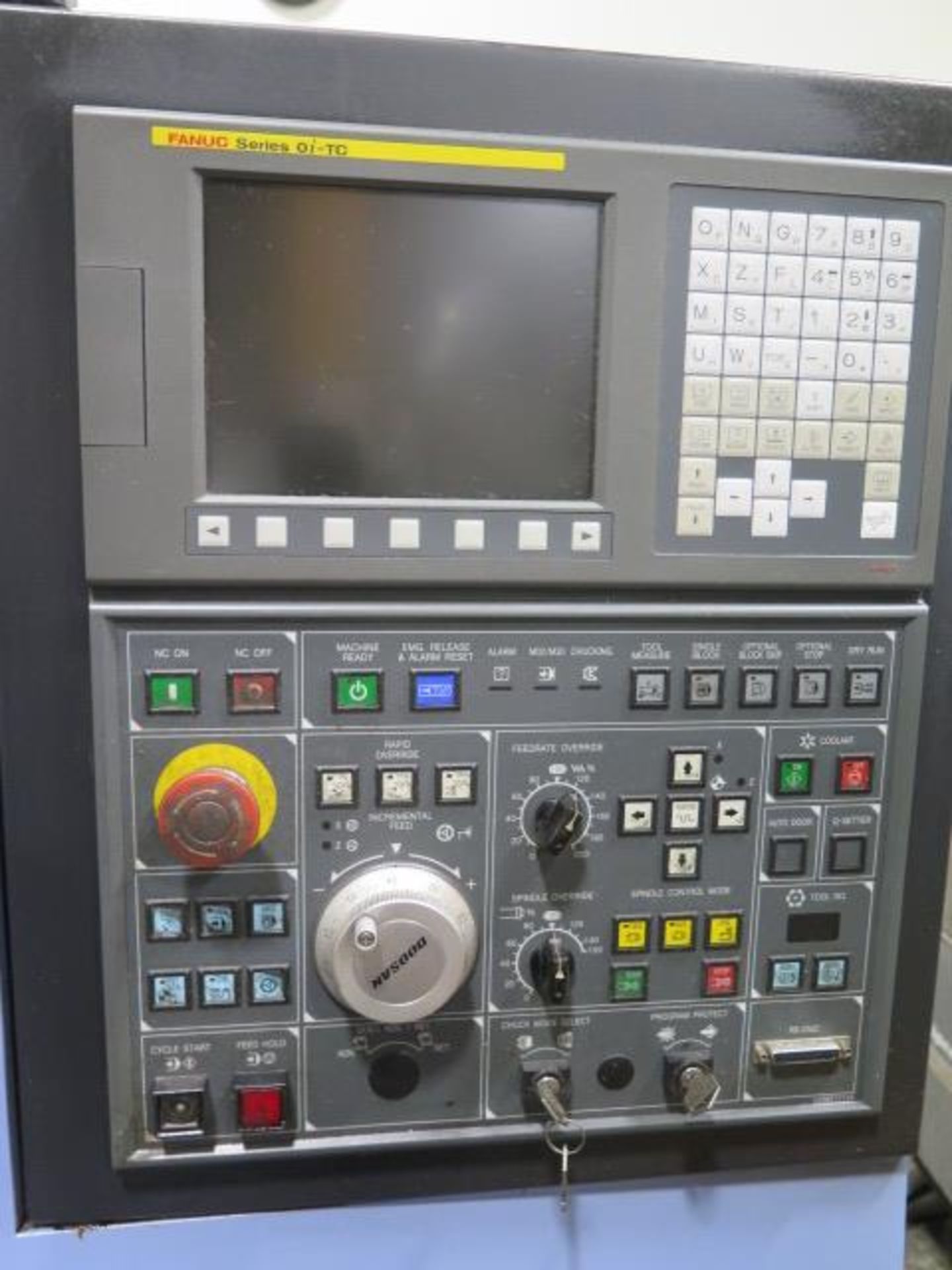 2007 Doosan Lynx 220 CNC Turning Center s/n L2202077 w/ Fanuc Series 0i-TC Controls, Tool Presetter, - Image 5 of 13