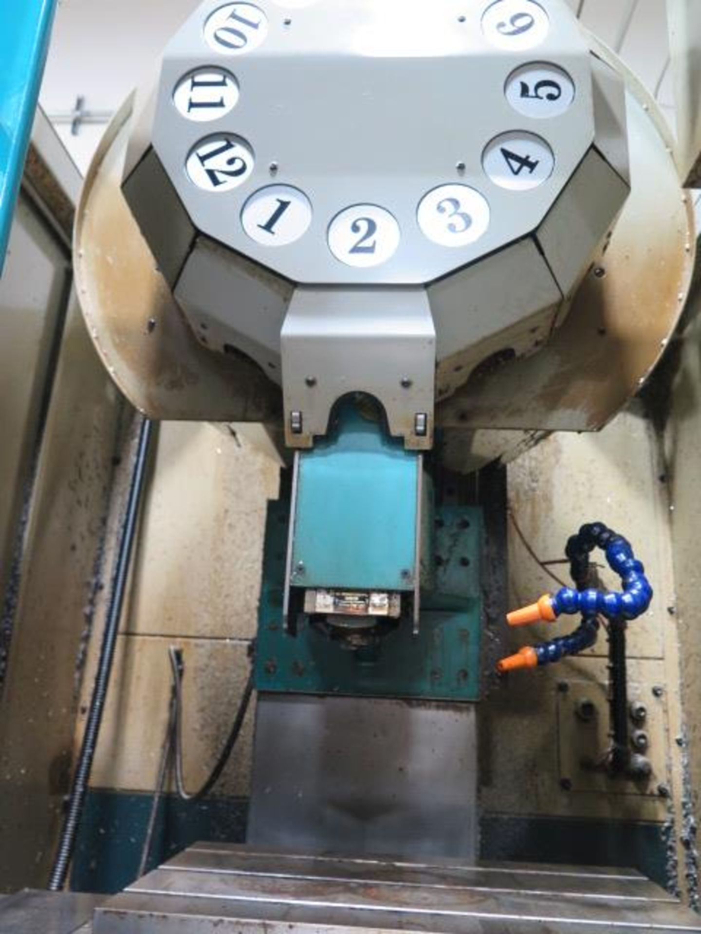 2005 Akira Seiki TC450 CNC Drilling/Tapping Machine s/n DD0M2259-543 w/ Mitsubishi Controls, 12- - Image 6 of 11