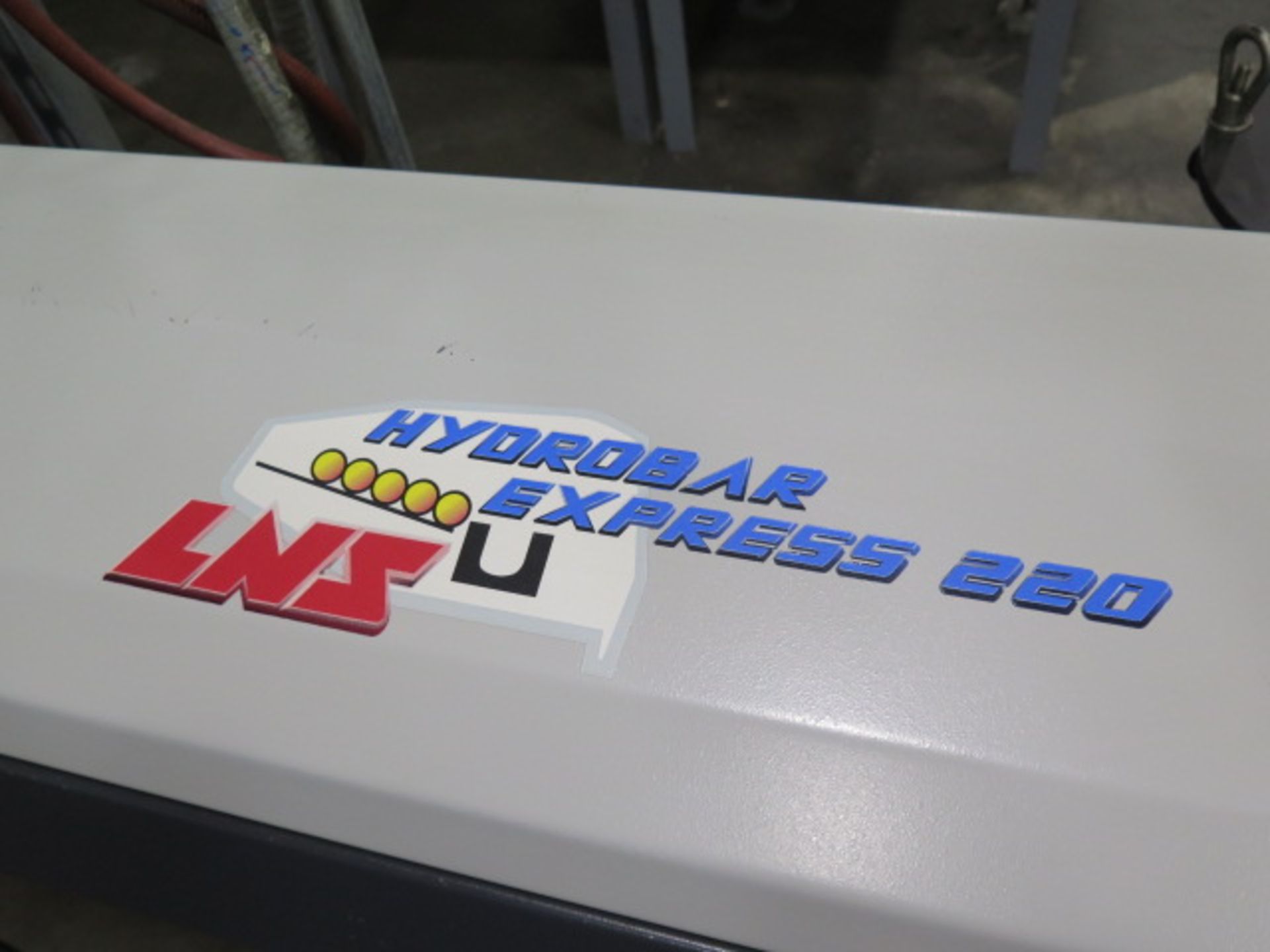 LNS Hydrobar Express 220 Automatic Bar Loader/Feeder s/n 135516 w/ Digital Controls - Image 2 of 6