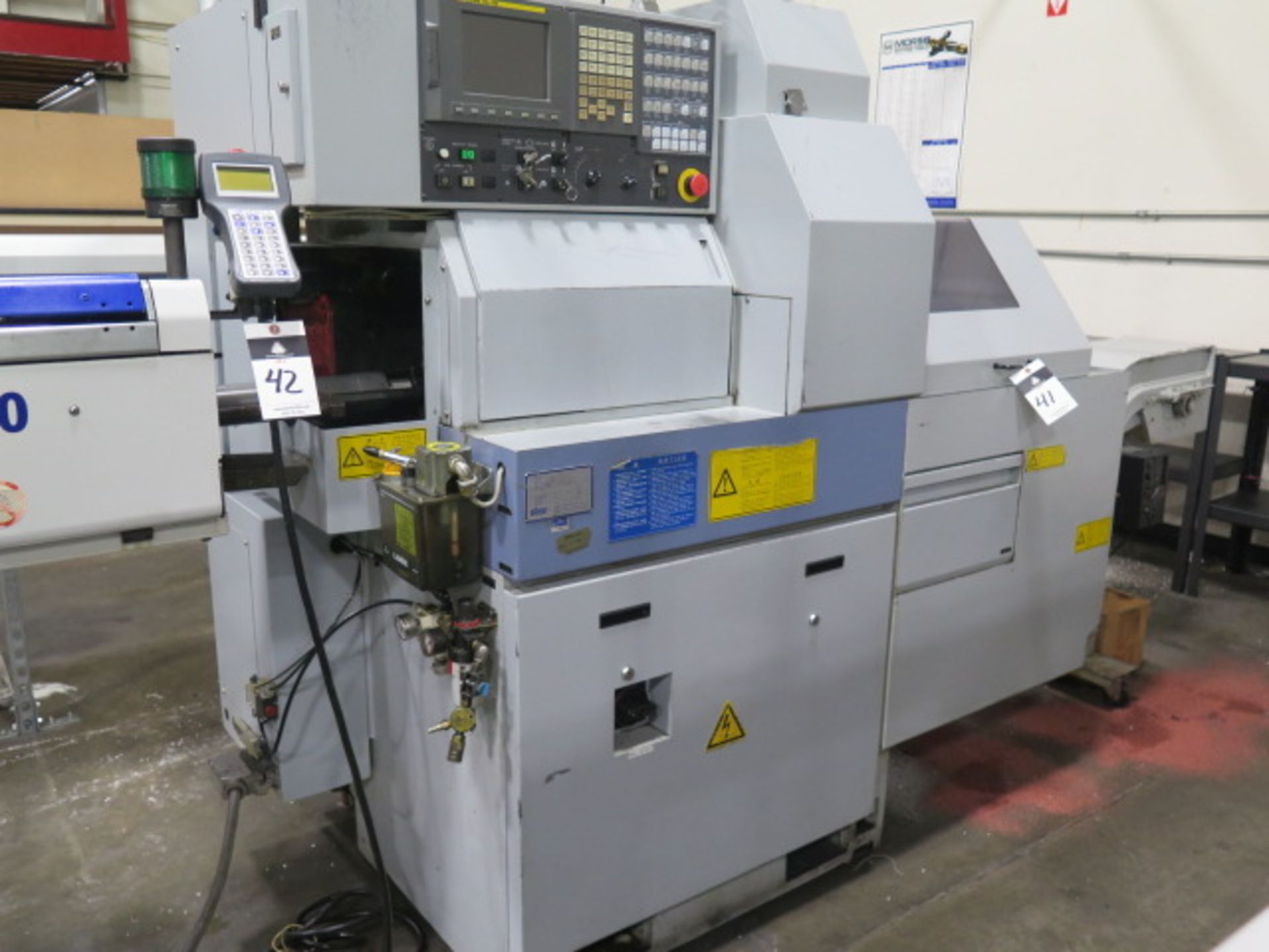 2004 Star SB-16 Twin Spindle CNC Screw Machine s/n 1317(065) w/ Fanuc series 18i-TB Controls, (5) - Image 3 of 14