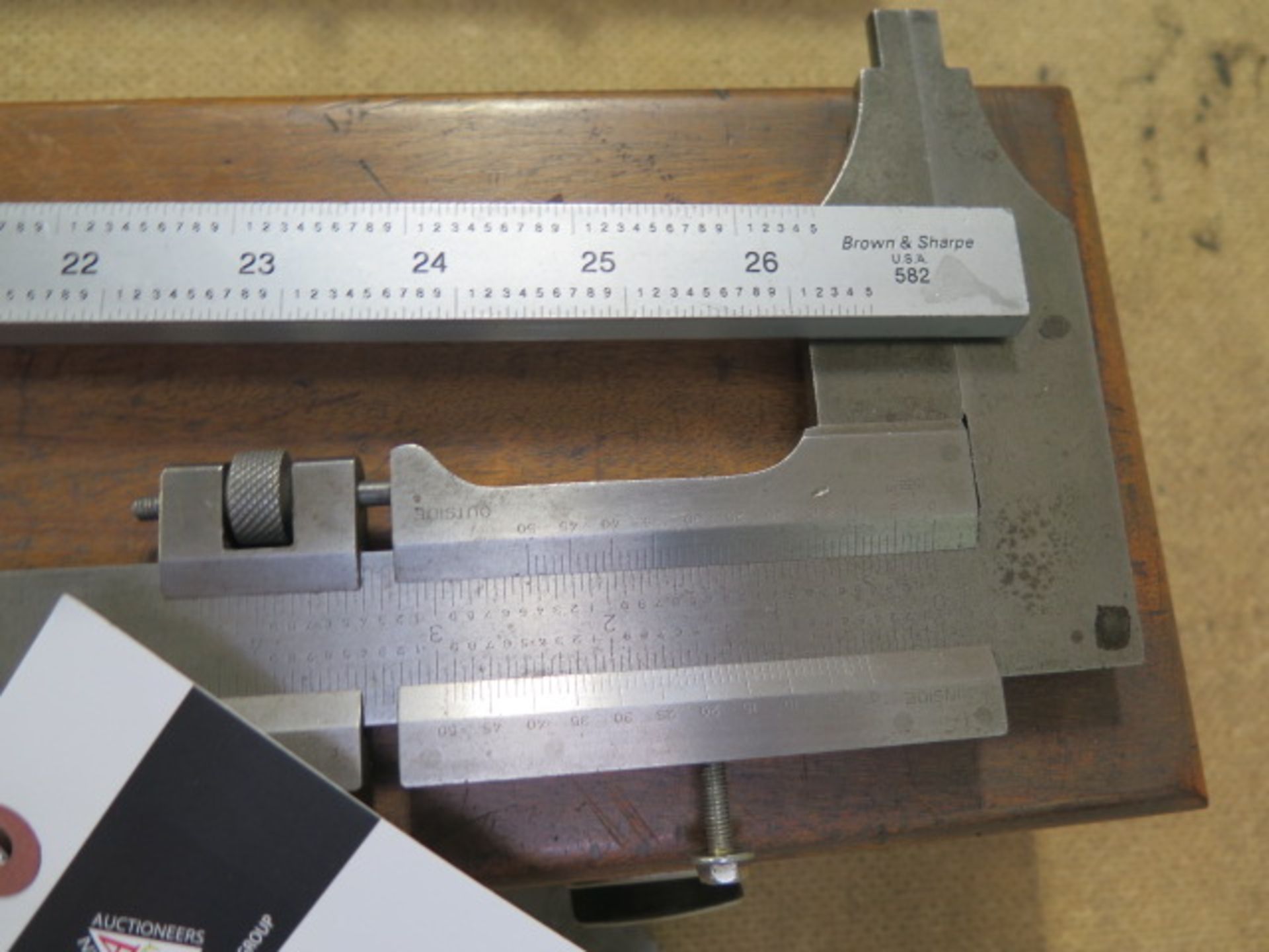 Brown & Sharpe and Grand 24" Vernier Calipers - Image 3 of 3