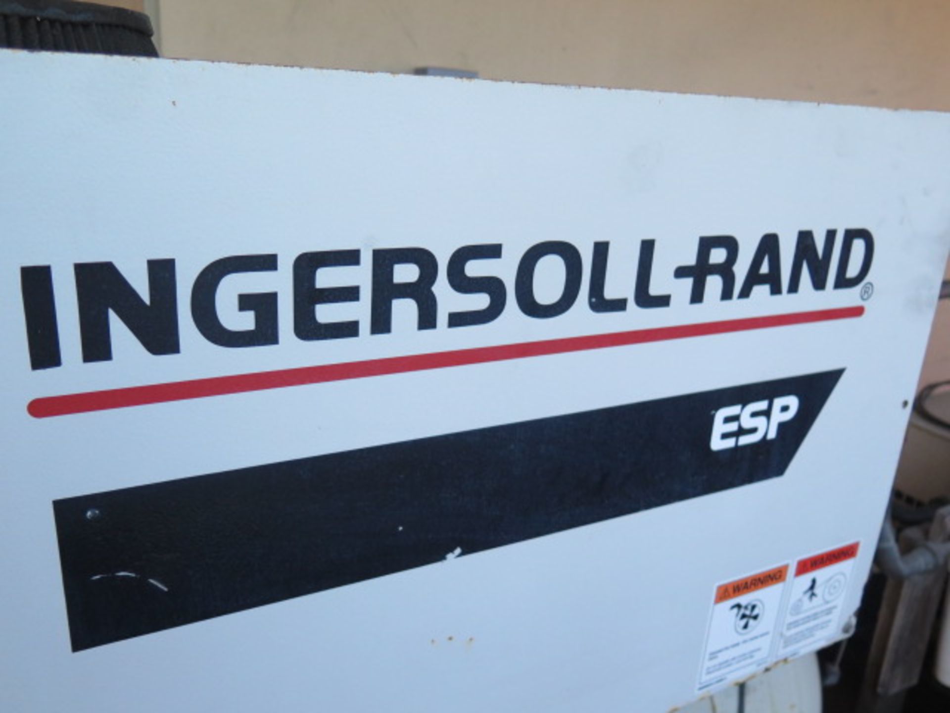 Ingersoll Rand EP10-ESP 10Hp Rotary Air Compressor s/n AN1625U46033 w/ 35 CFM @ 125 PSIG, 120 Gallon - Image 2 of 3
