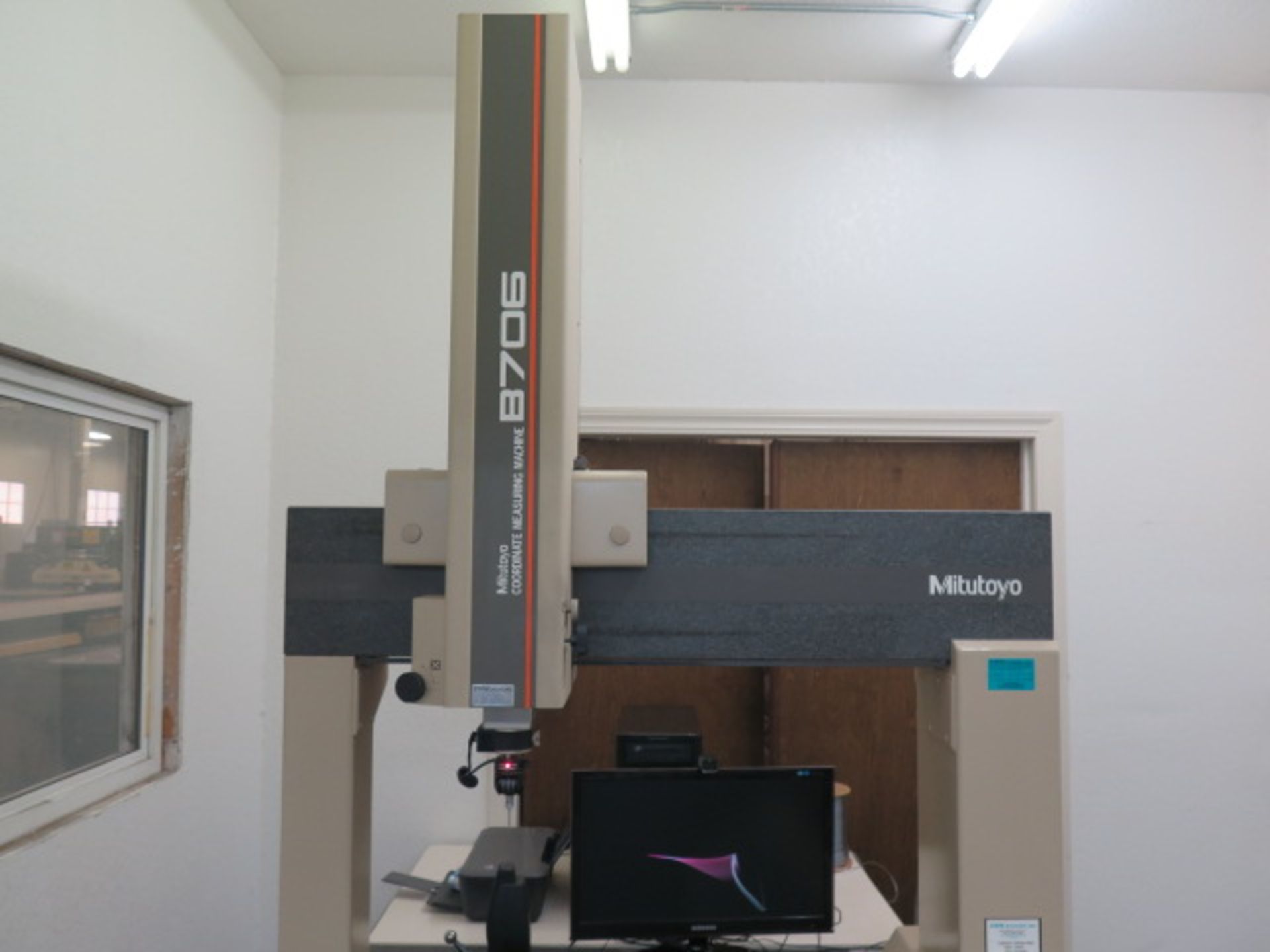 Mitutoyo B706 CMM Machine w/ CMM Manager Upgraded Software, Renishaw MH20i Probe Head, 31” x 24” x - Image 2 of 12