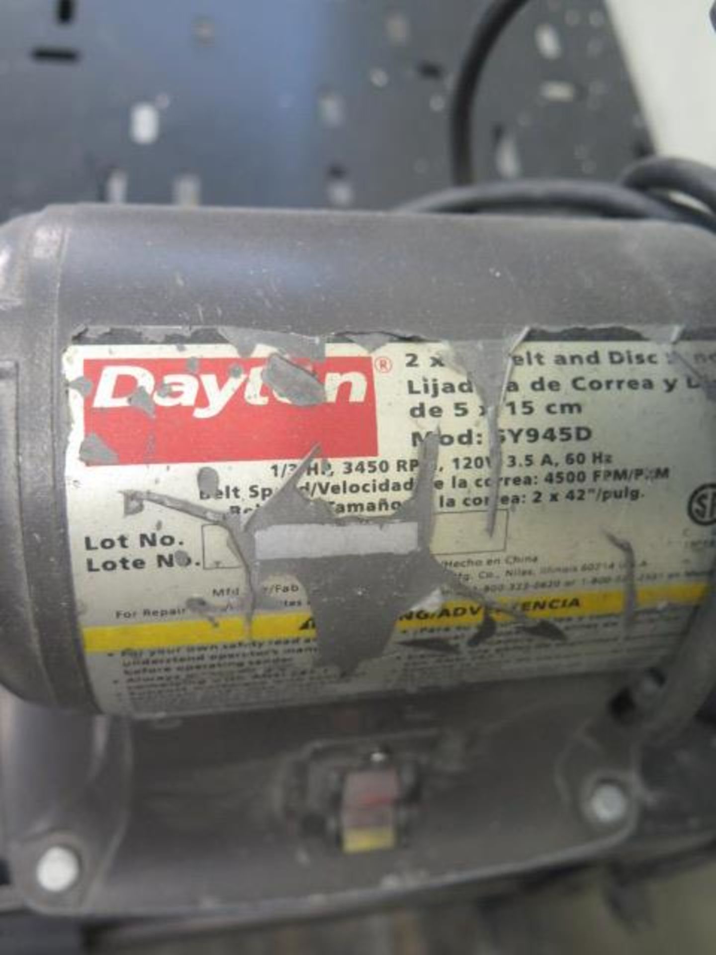 Dayton 2" Belt Sander - Image 3 of 3