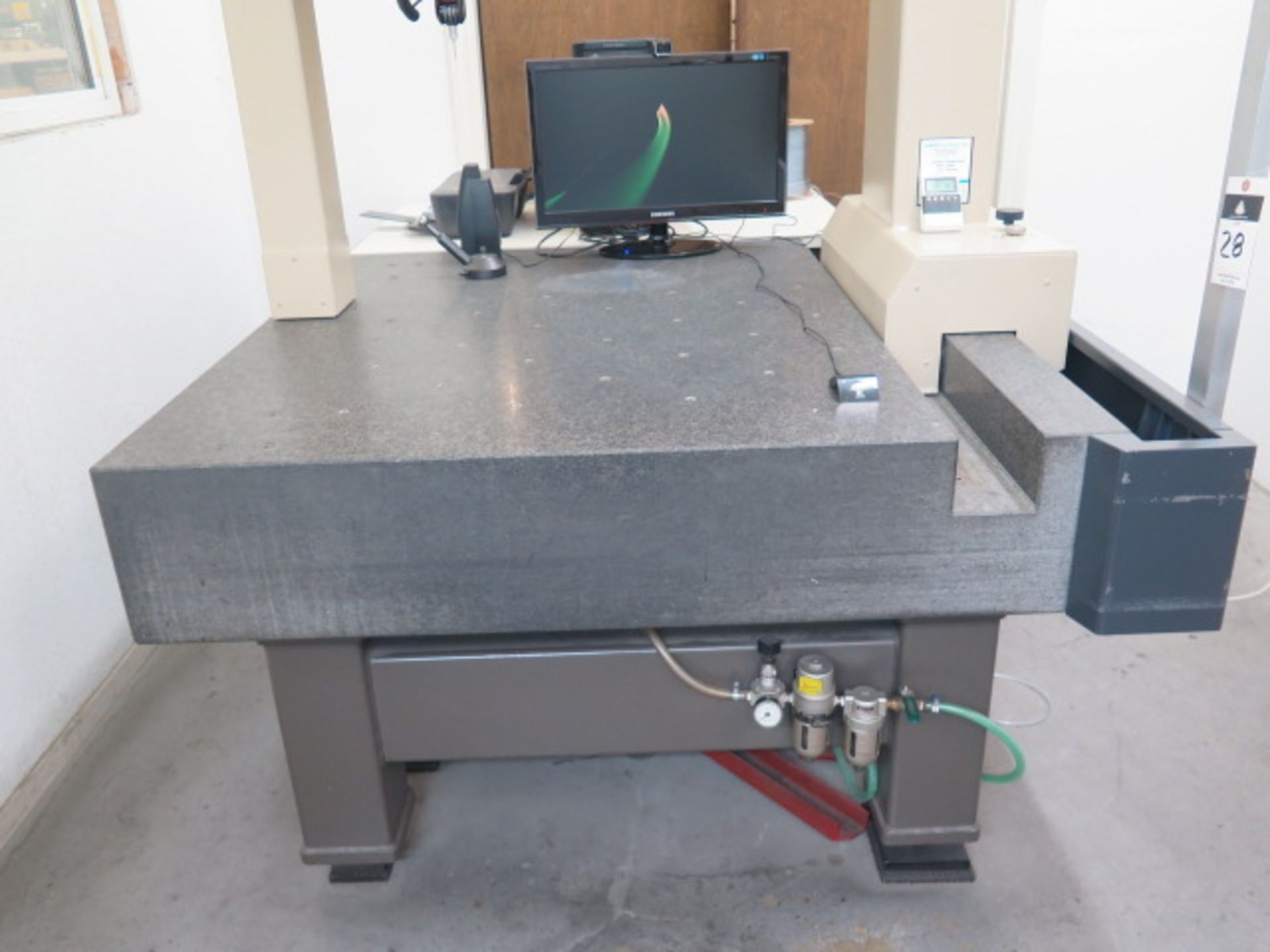 Mitutoyo B706 CMM Machine w/ CMM Manager Upgraded Software, Renishaw MH20i Probe Head, 31” x 24” x - Image 4 of 12