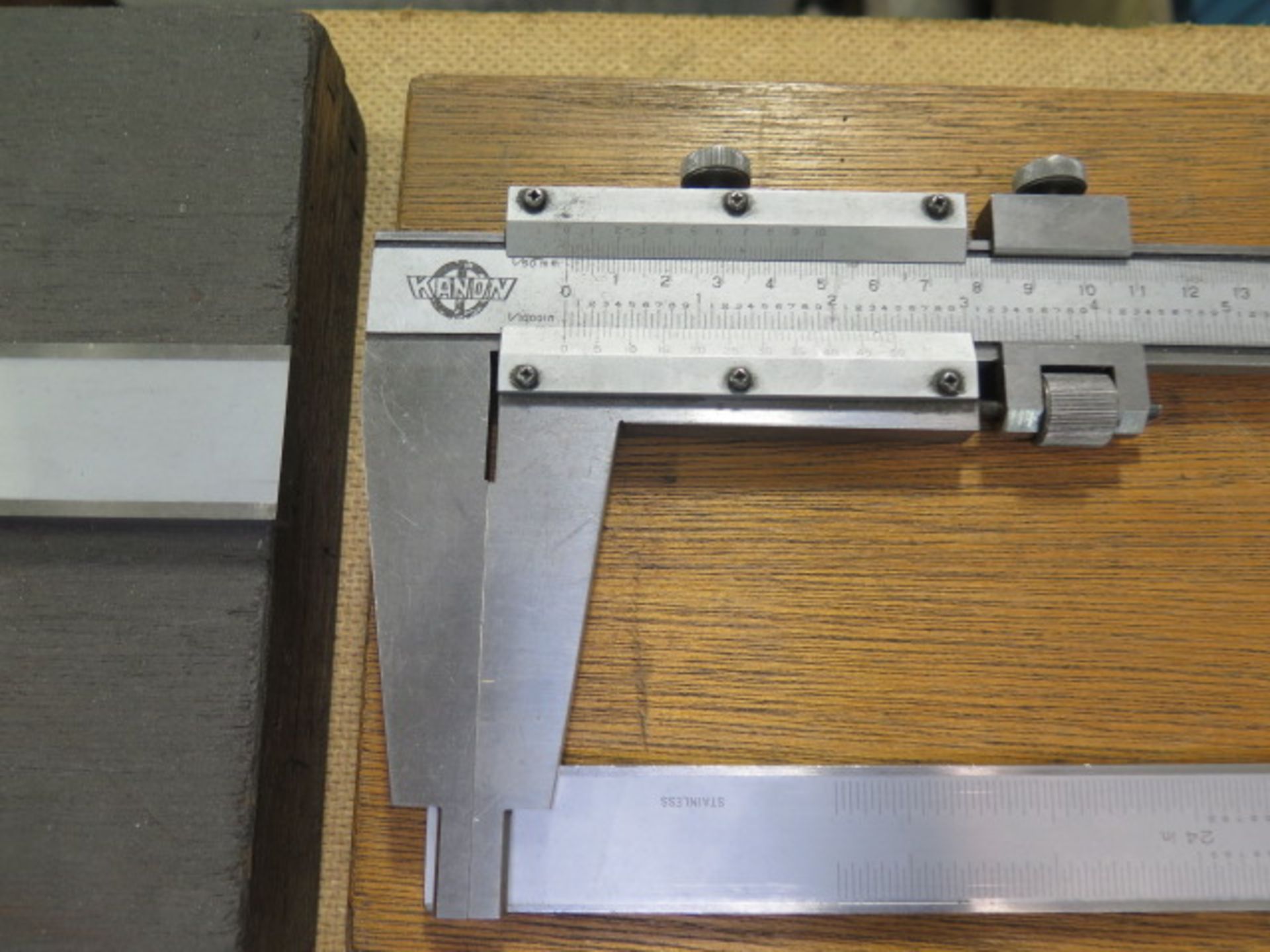Mitutoyo and Kanon 24" Vernier Calipers - Image 2 of 3