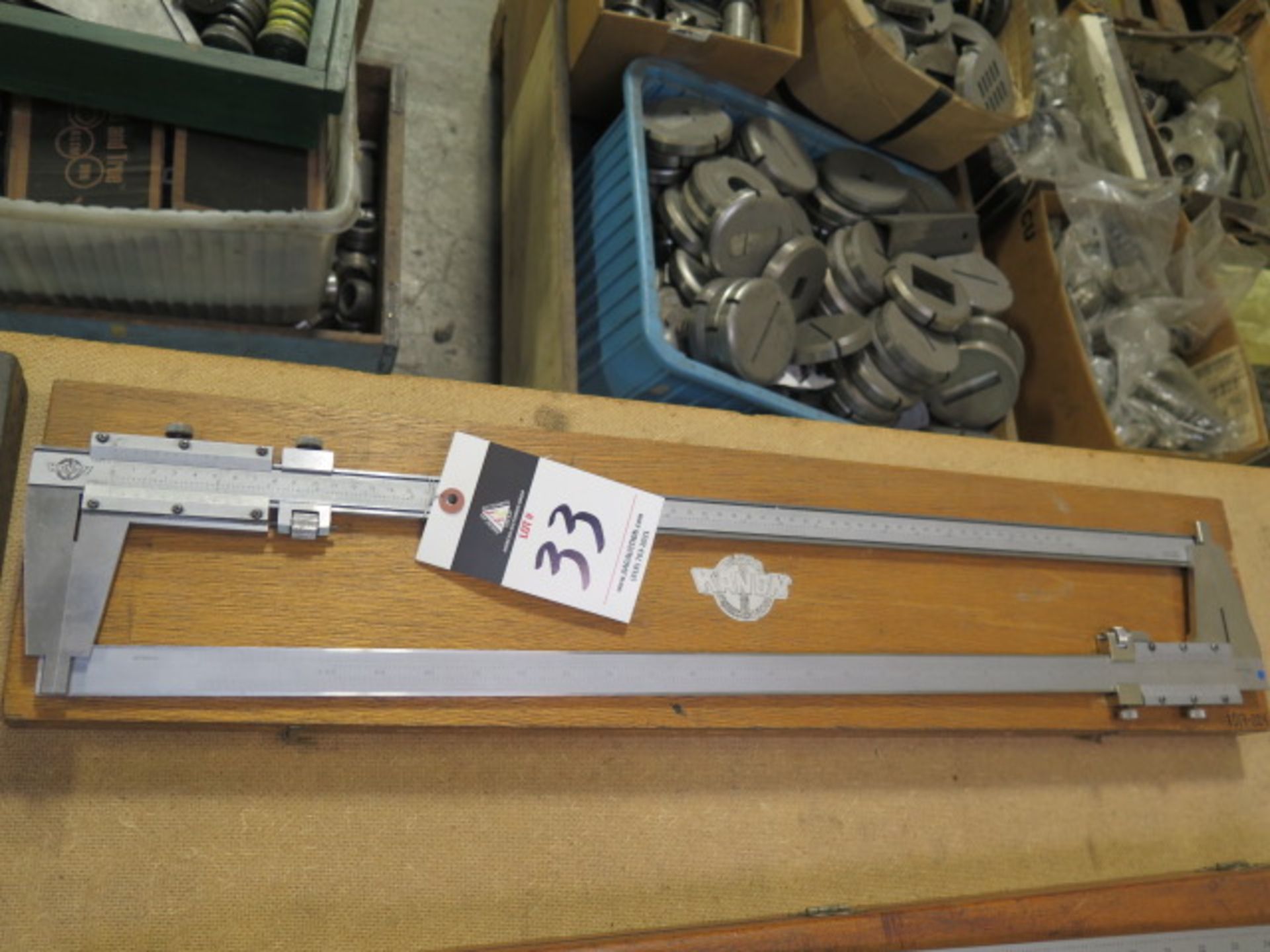 Mitutoyo and Kanon 24" Vernier Calipers