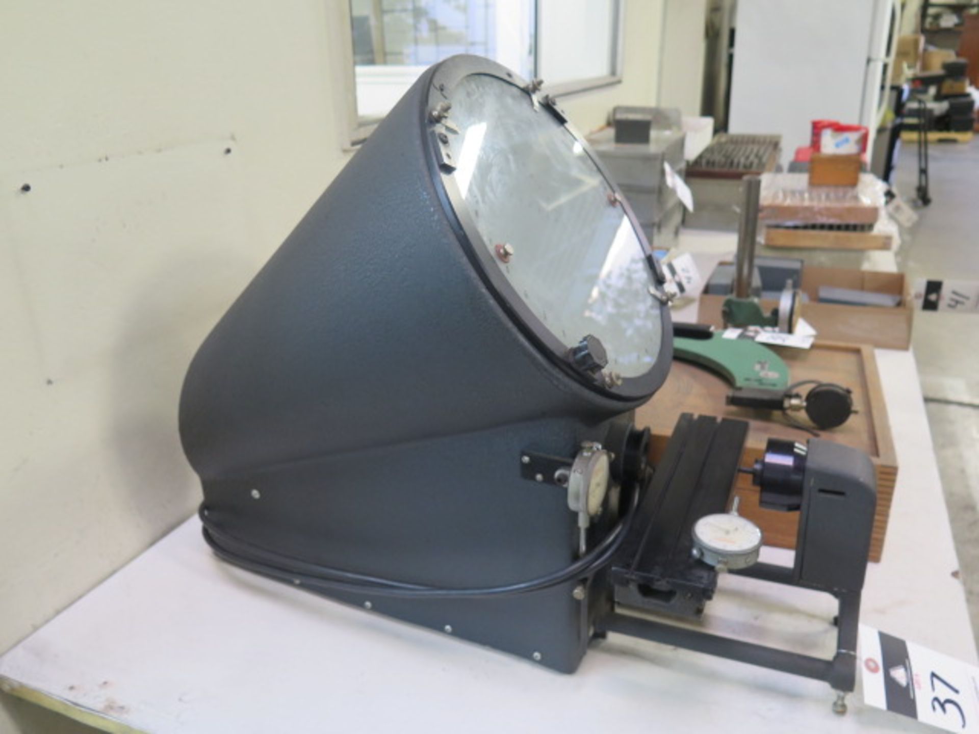 MicroVu 12” Bench Model Optical Comparator - Image 2 of 4