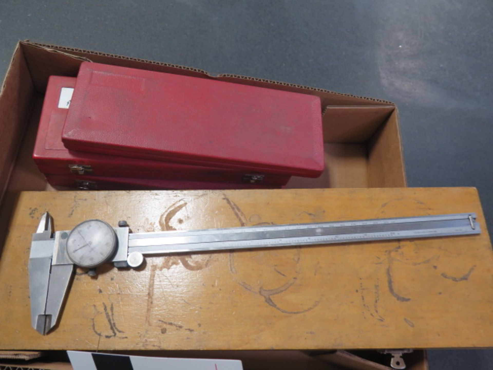 6" and 12" Dial Calipers (4) - Image 2 of 3