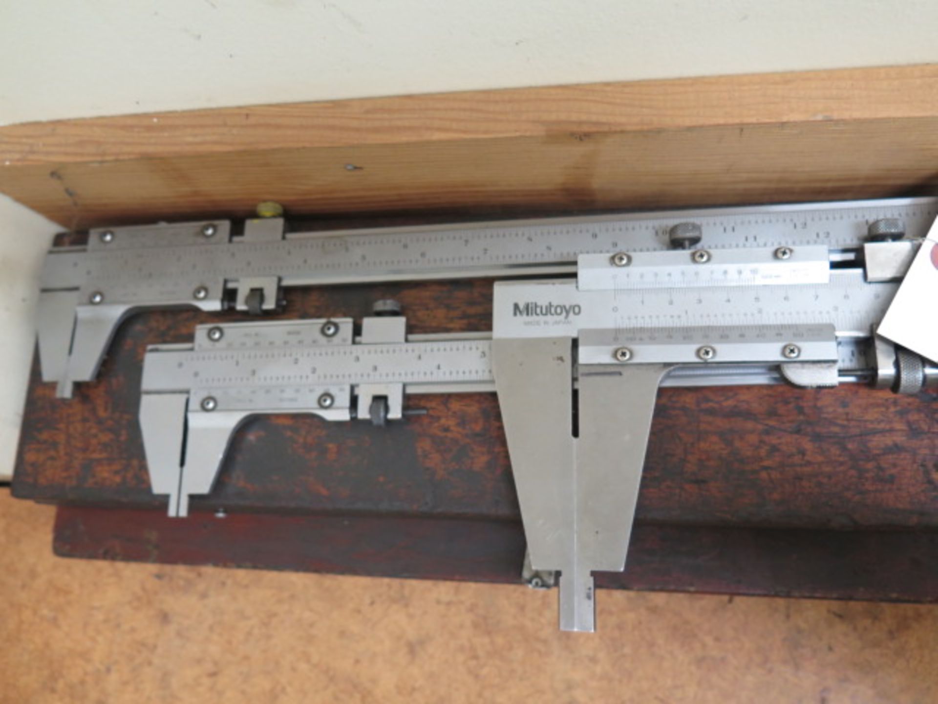 Mitutoyo and Starrett 24” Vernier Calipers (3) - Image 2 of 2