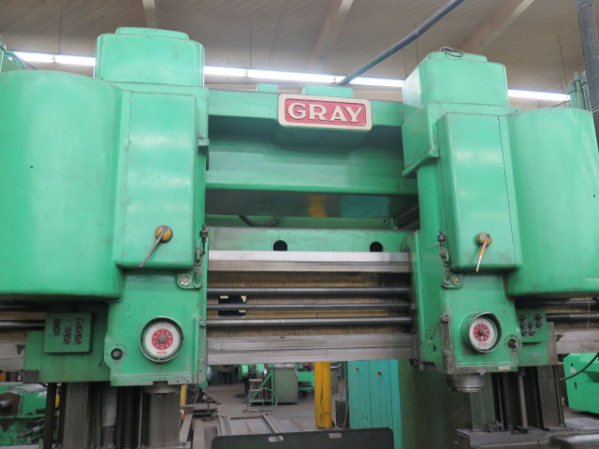 G.A.Gray Vertical Planer Mill w/ Gray Controls, (2) Vertical Milling Heads, (2) Horizontal Milling - Image 10 of 19