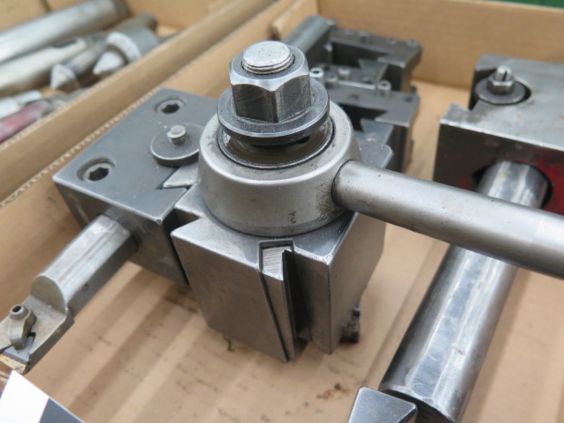 Aloris Tool Post w/ Tool Holders - Image 3 of 3