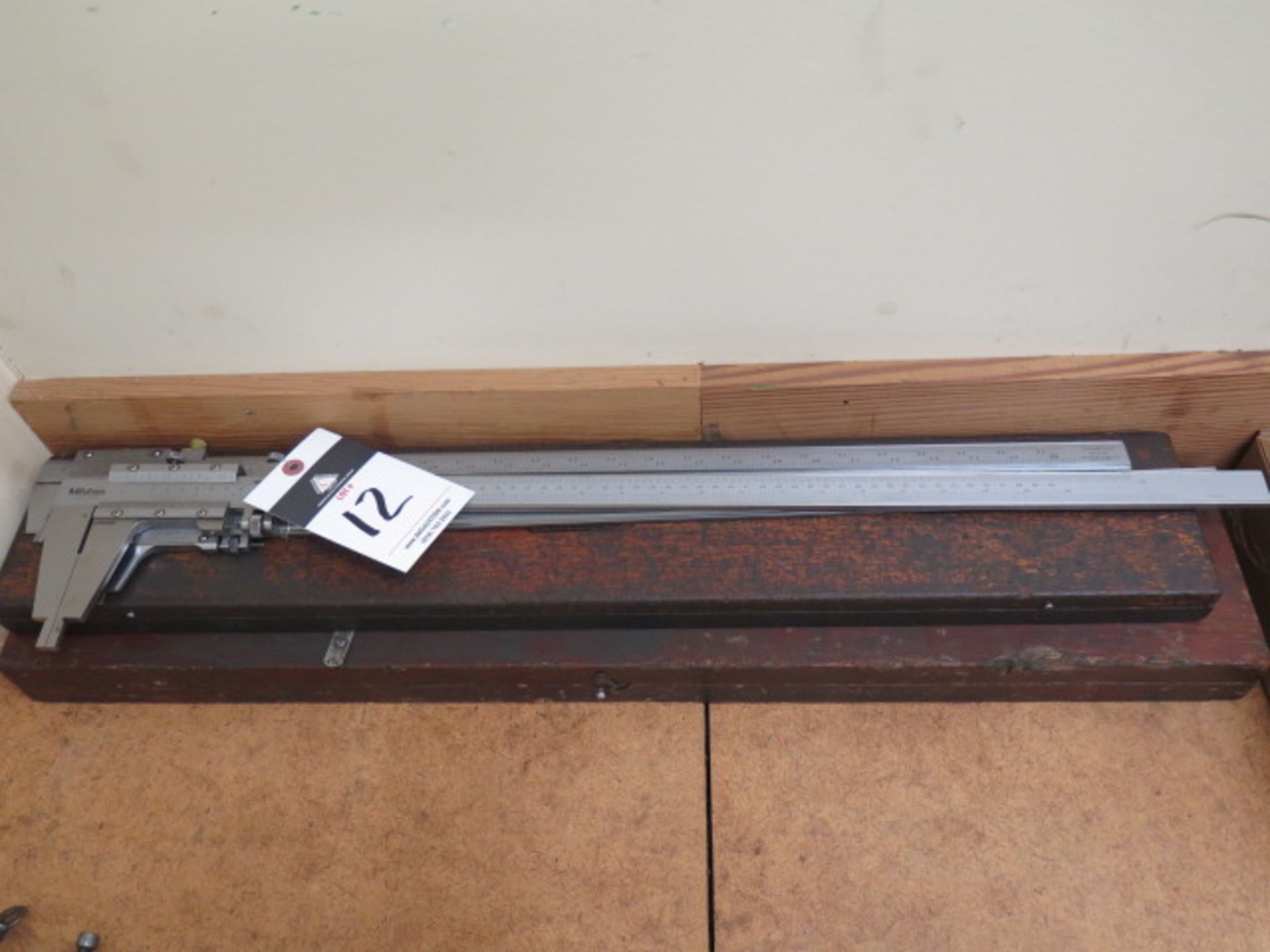 Mitutoyo and Starrett 24” Vernier Calipers (3)