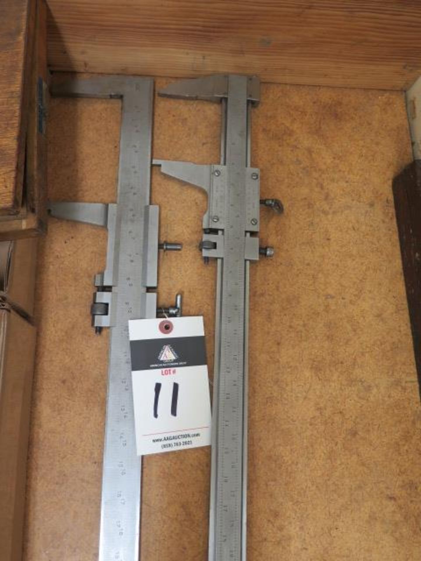 CSE 63" Vernier Caliper and Starrett 50" Vernier Caliper