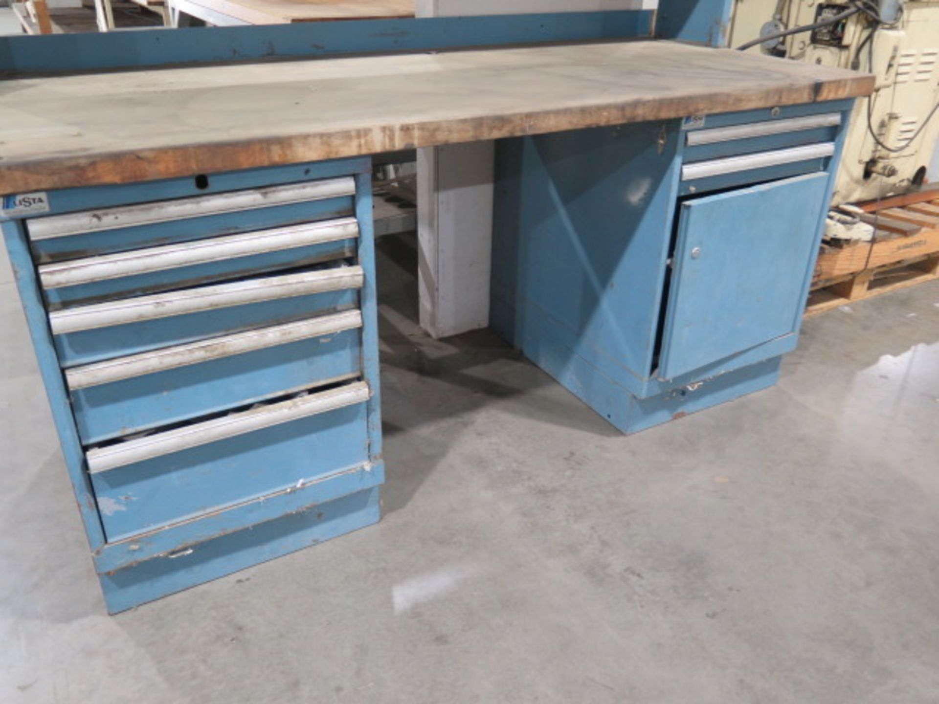 Lista 7-Drawer Maple-Top Work Bench and 36” x 60” Maple-Top Work Bench - Image 2 of 4
