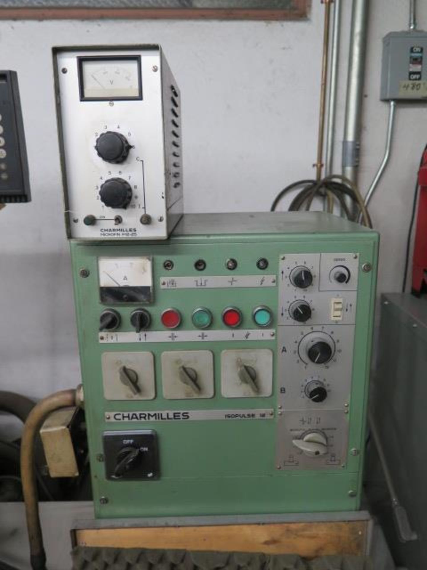 Charmilles D10 Die Sinker EDM Machine w/ Anilam Wizard DRO, Charmilles Isopulse 12 Control Power - Image 3 of 11
