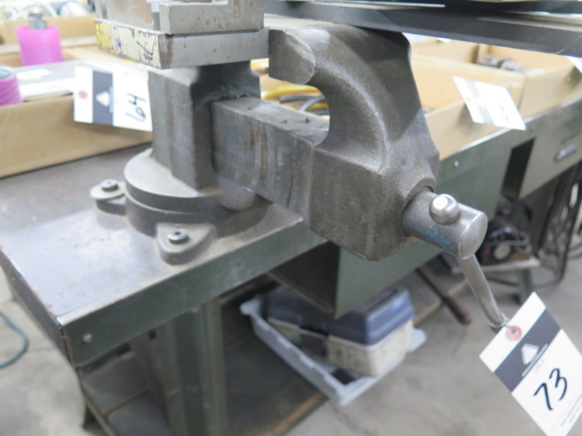Bench Vise w/ Work Bench - Image 2 of 2