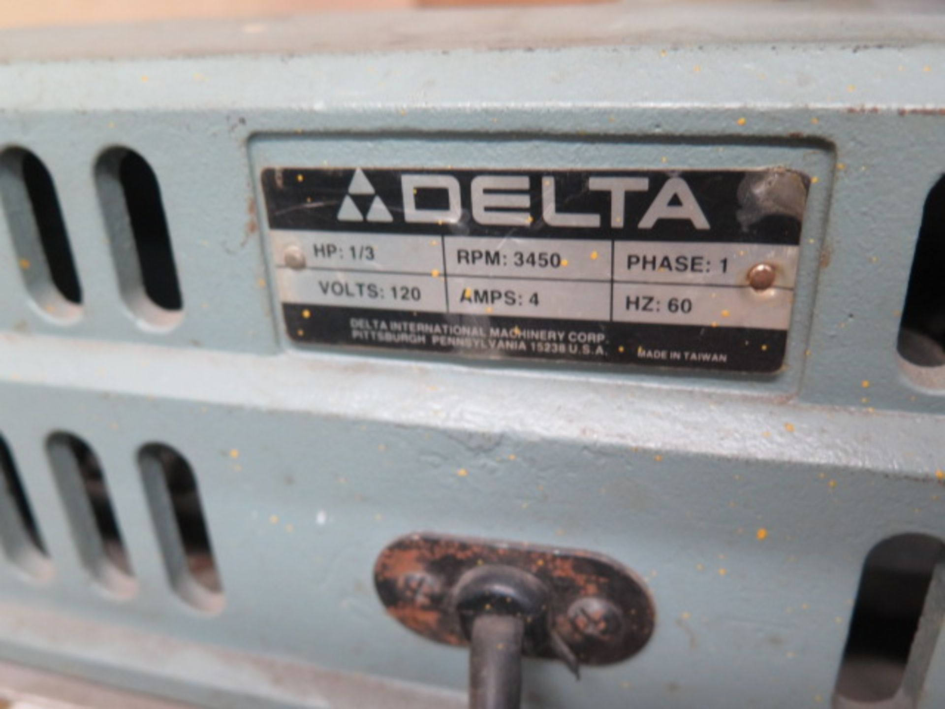 Delta 4” Belt / 6” Disc Sander w/ Stand - Image 3 of 3