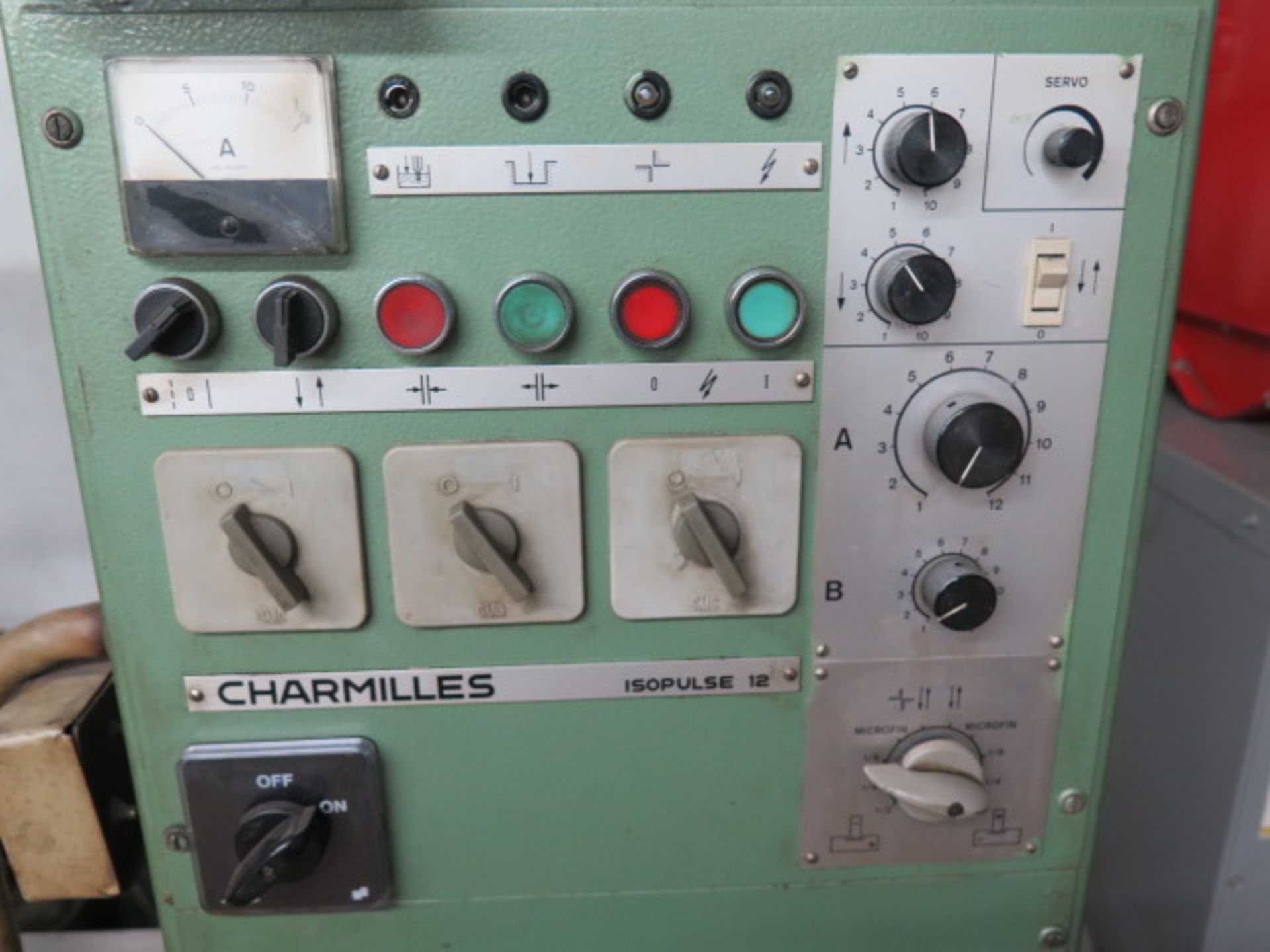 Charmilles D10 Die Sinker EDM Machine w/ Anilam Wizard DRO, Charmilles Isopulse 12 Control Power - Image 4 of 11