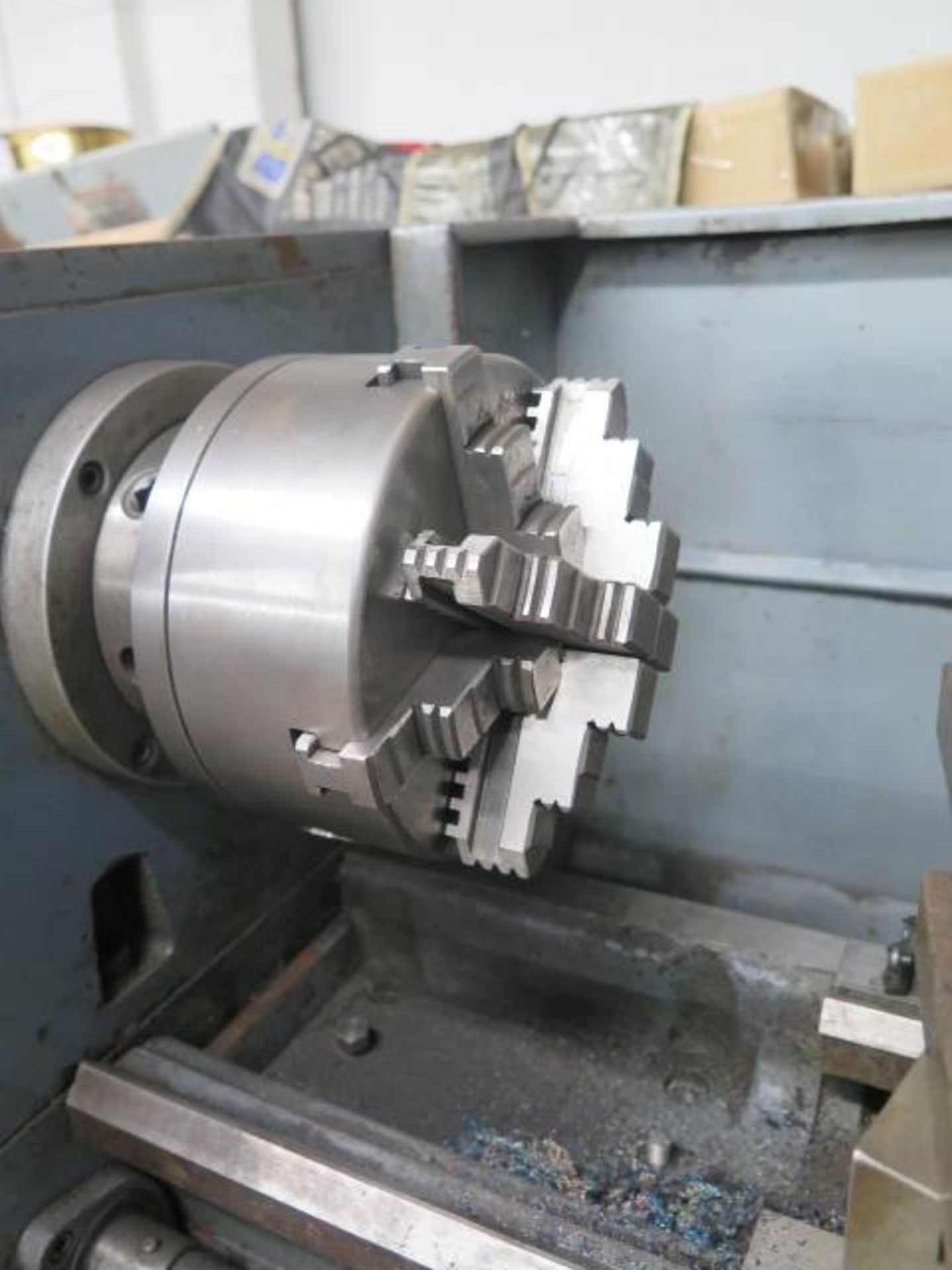 1996 Jashico FEL-1340G 13” x 40” Geared Head Gap Bed Lathe s/n 961232 w/ 65-2000 RPM, Inch/mm - Image 5 of 12