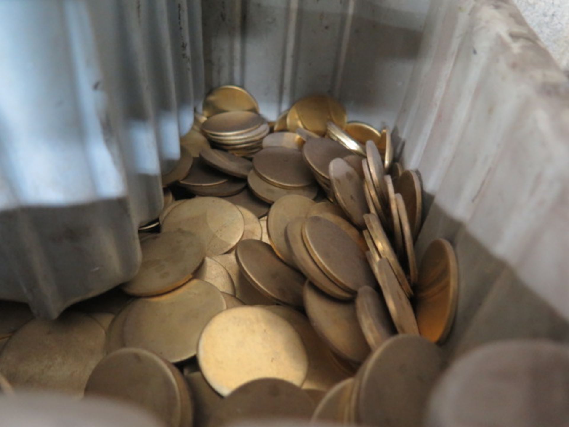 Coin Blanks, Test Pieces and Misc w/ Cabinet - Image 2 of 7