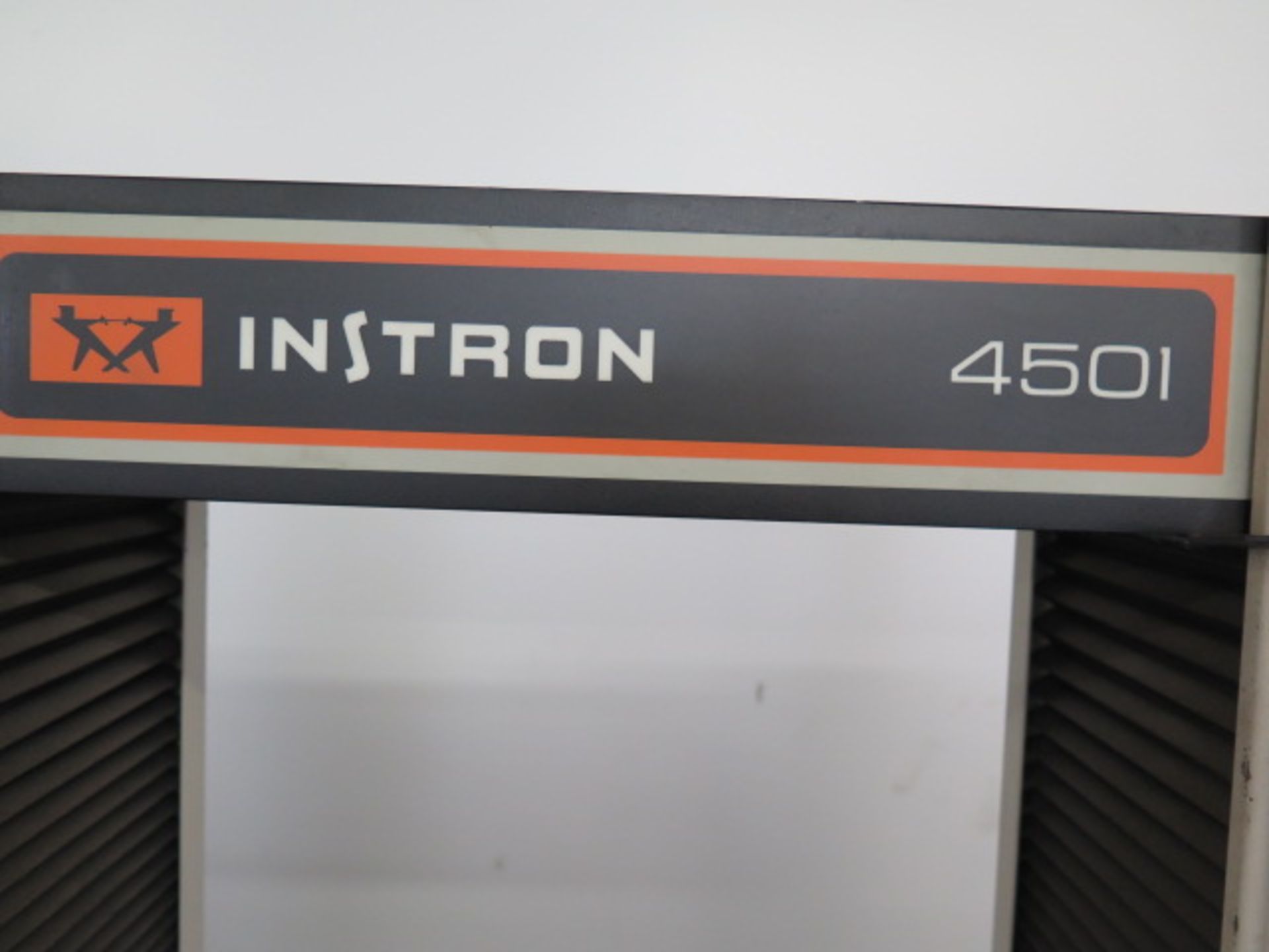 Instron 4501 Tensile Tester s/n H3105 w/ Digital Controls, Heat Wave Test Chamber (Oven) - Image 7 of 8