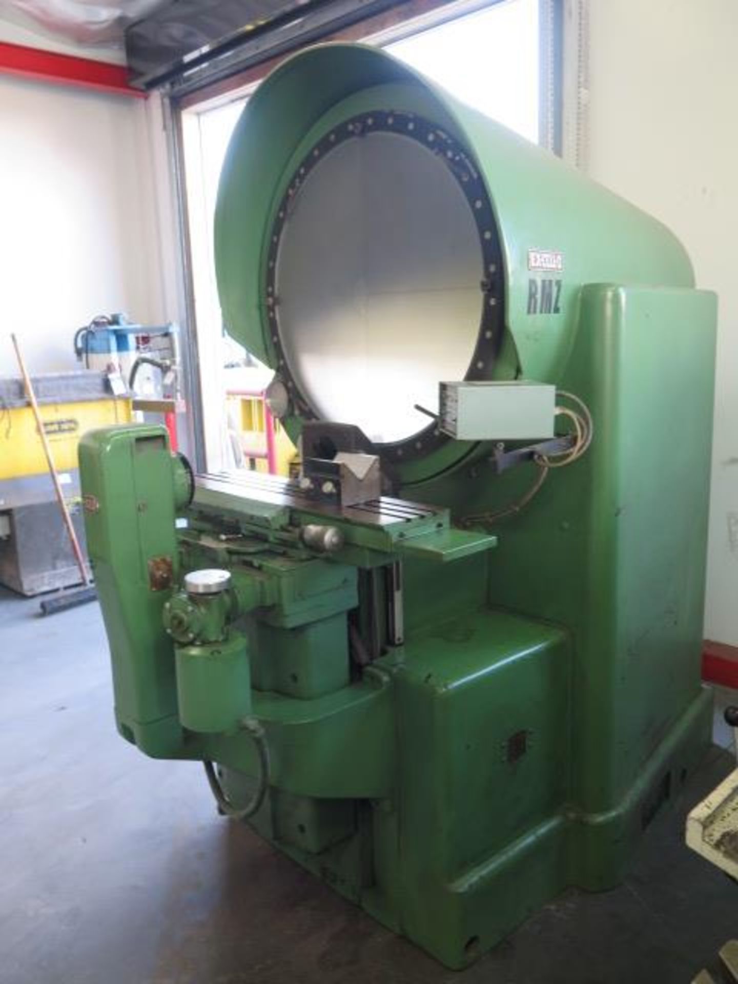 Ex-Cell-O mdl. 30-826 30" Floor Model Optical Comparator s/n 8260270 w/ Acu-Rite Qwikcount DRO, 10X, - Image 2 of 10