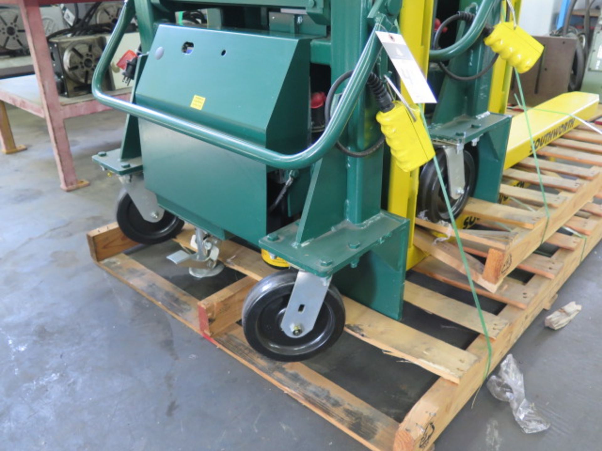 Southworth PTU 4-85 4000 Lb Cap Electric Pallet Jack w/ Built-In Charger (NEW) - Image 2 of 7