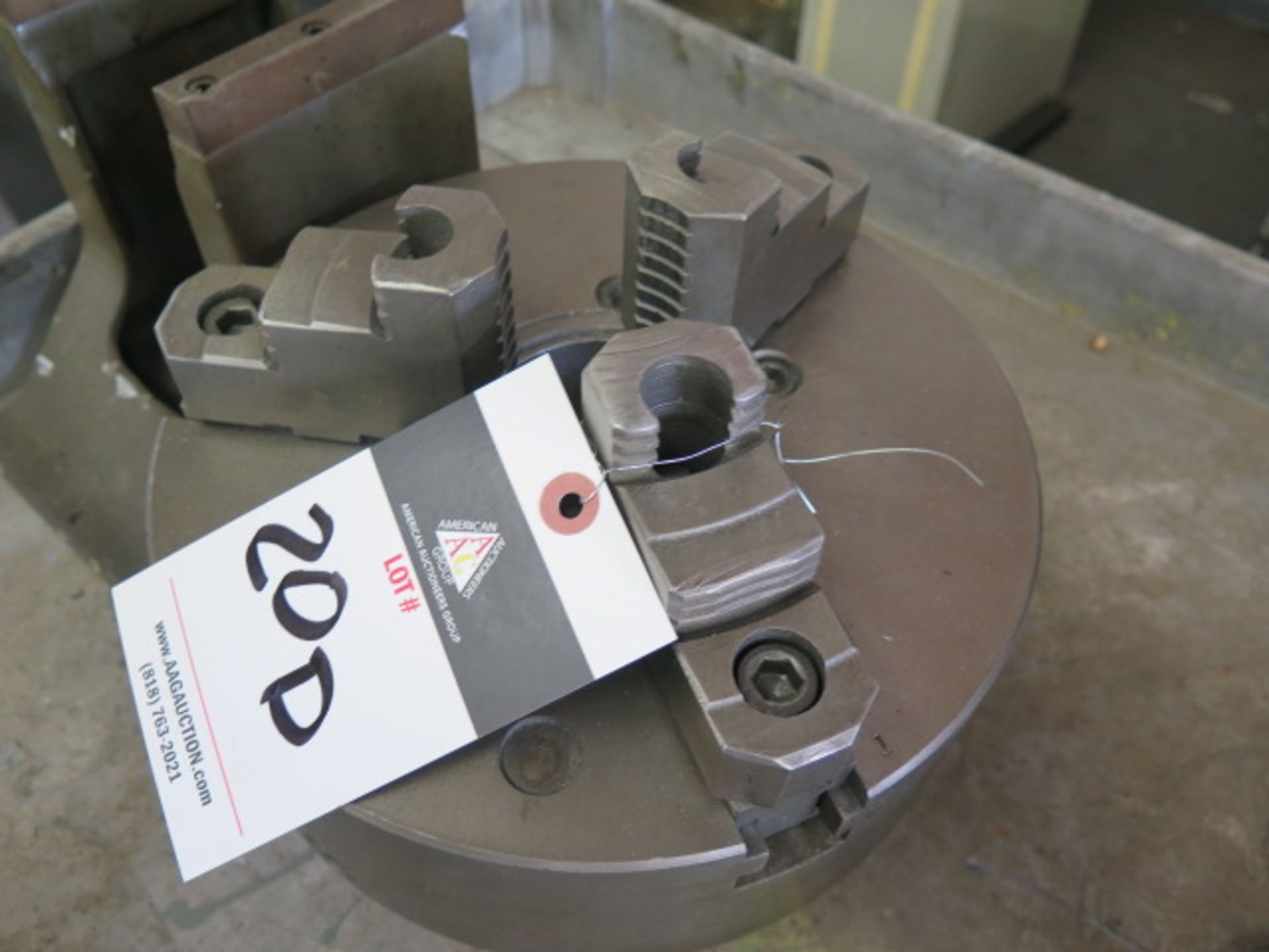 10" 3-Jaw Chuck and Wheel Balancer - Image 2 of 3