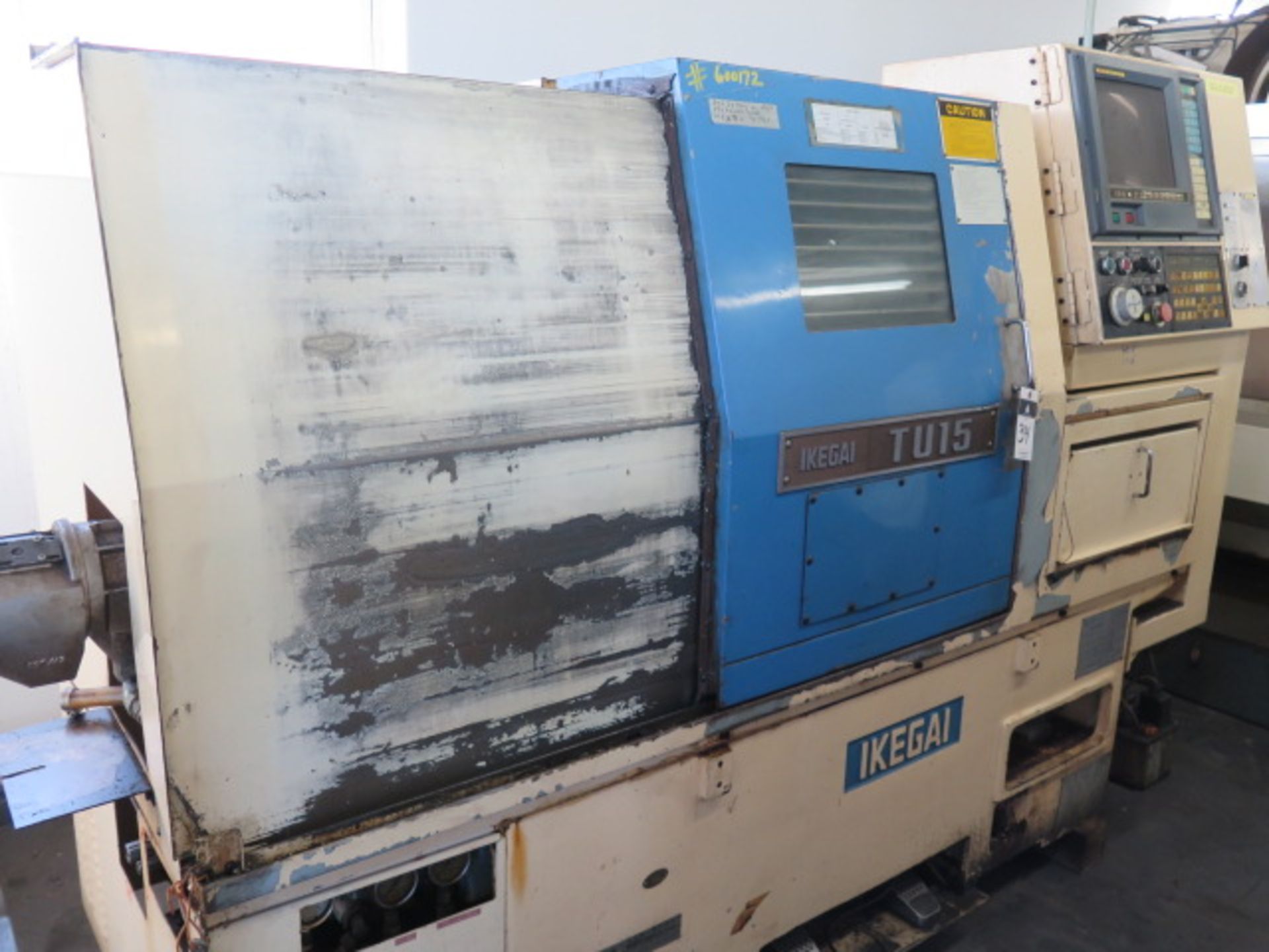 Ikegai TU15 CNC Turning Center s/n 51292V w/ Fanuc System 15-T Controls, Tool Presetter, 12- - Image 2 of 10