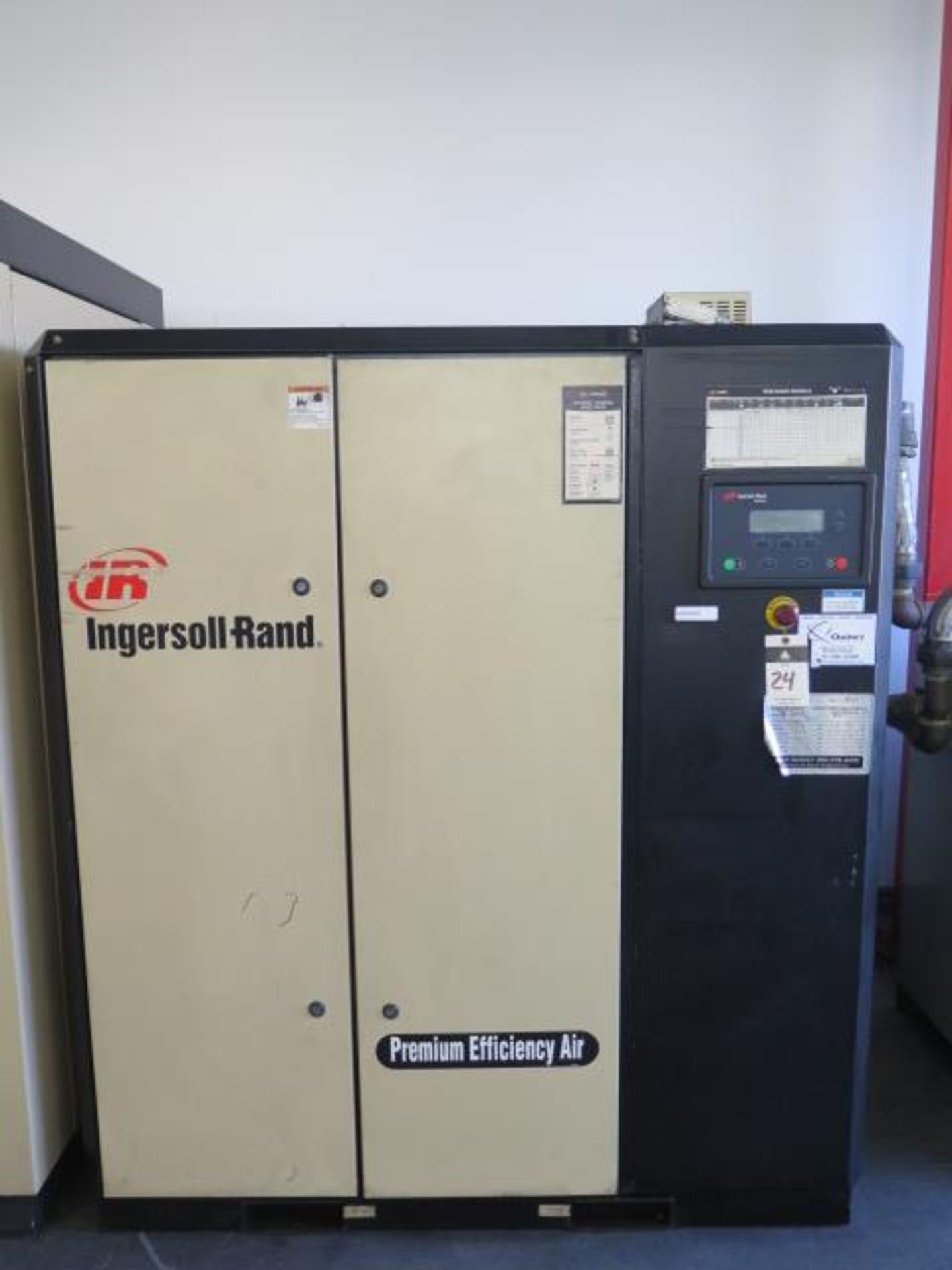 Ingersoll Rand IRN60H-CC 60Hp Rotary Air Compressor s/n NV2846U06195 w/ Intellisys Digital Controls, - Image 2 of 5