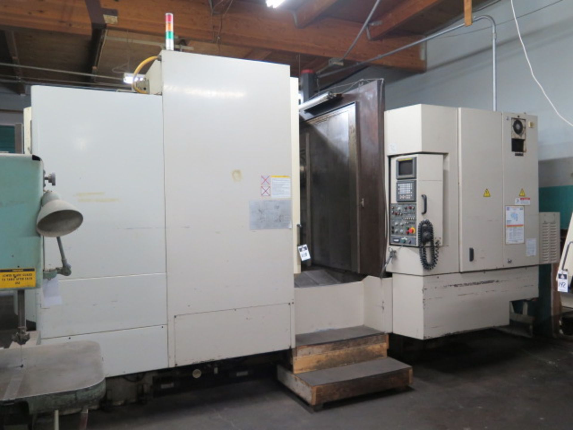 1998 Okuma Howa Milac 630 2-Pallet CNC Horizontal Machining Center w/ Fanuc 16 Ctrls, 80-ATC, CAT-50