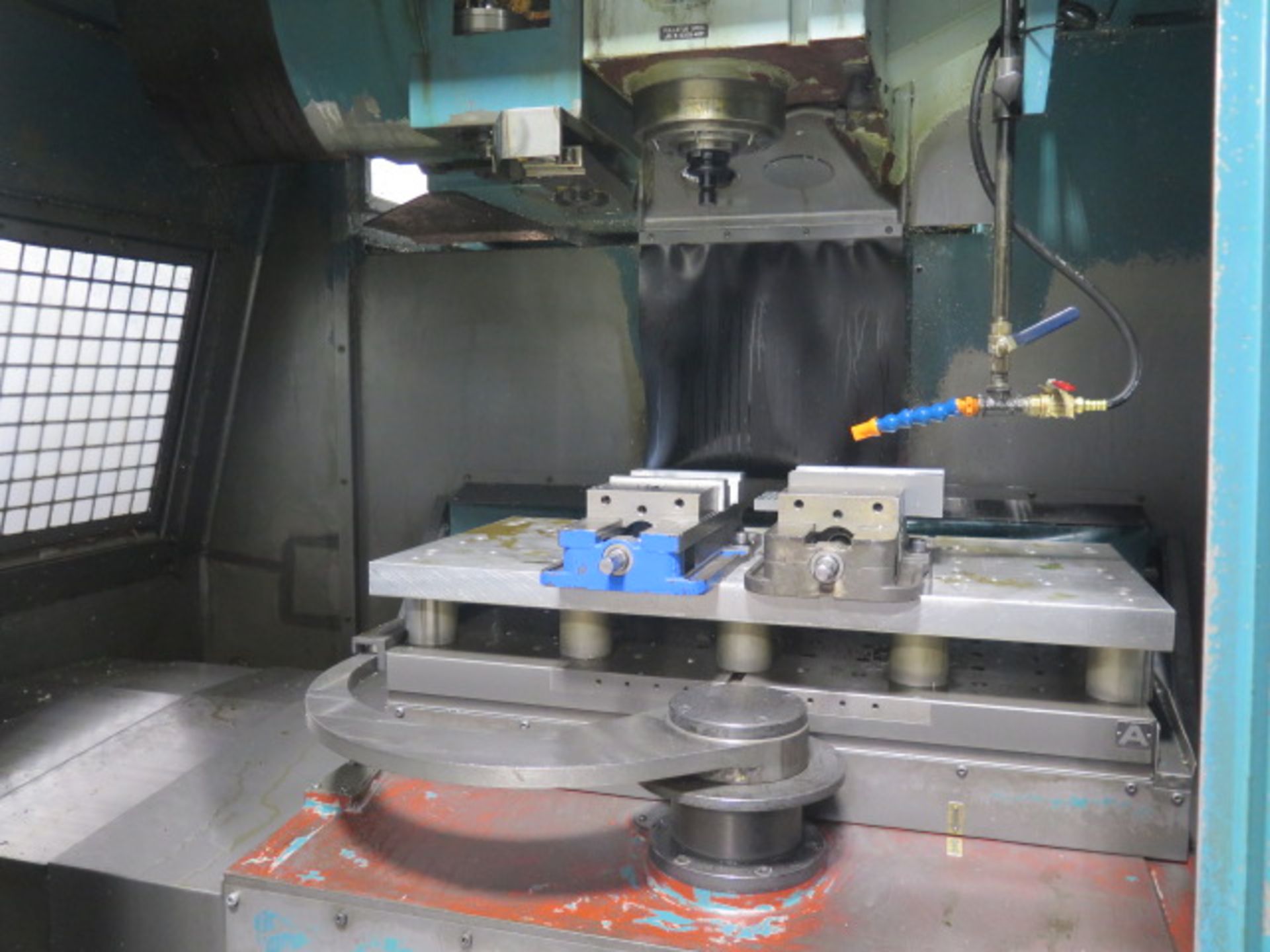 Matsuura RA-4F 2-Pallet CNC Vertical Machining Center s/n 940510767 w/ Yasnac i-80 Controls, Hand Wh - Image 8 of 21