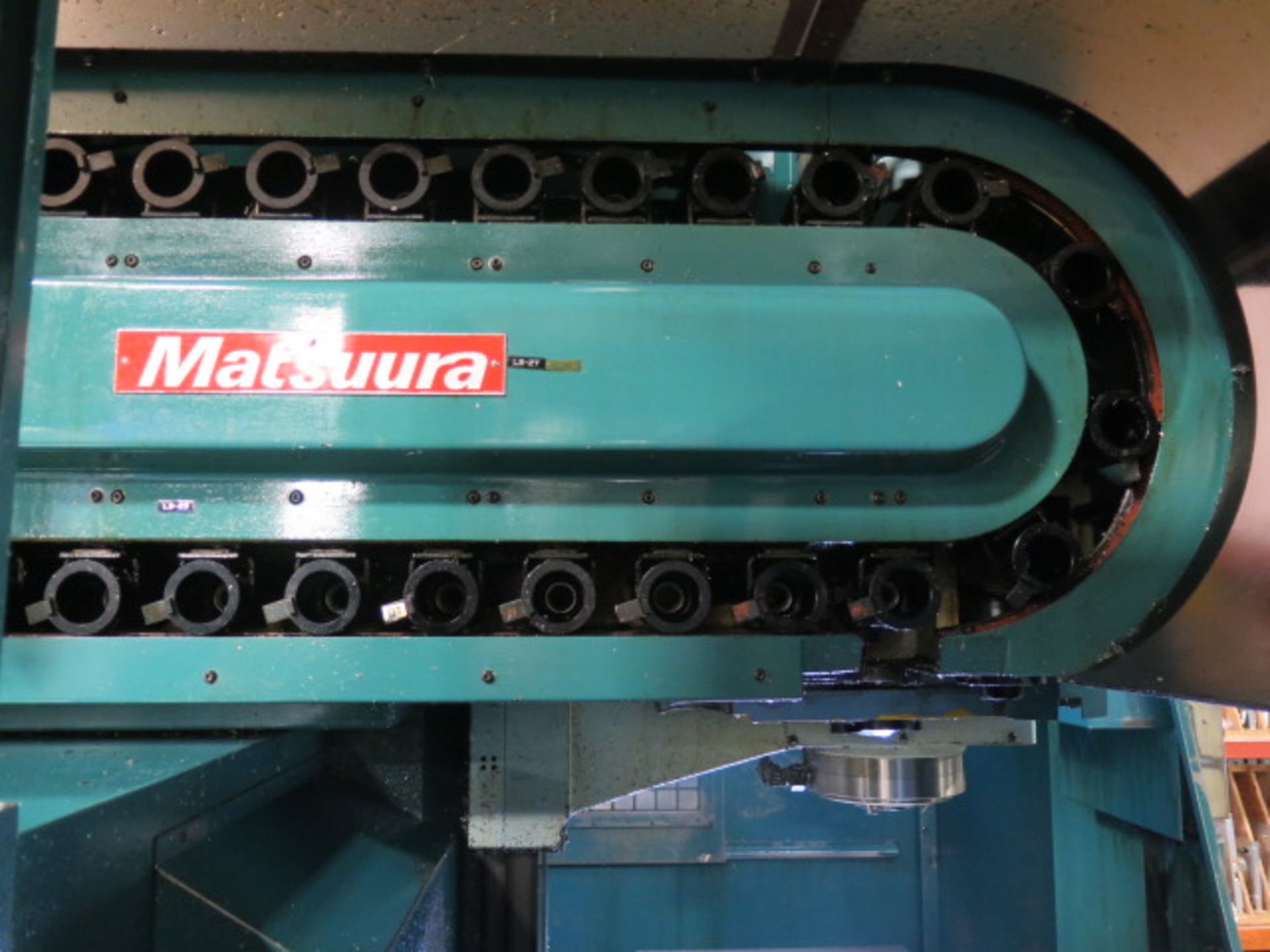 Matsuura MC-800VF CNC Vertical Machining Center s/n 920109612 w/ Yasnac i-80 Controls, Hand Wheel - Image 9 of 16