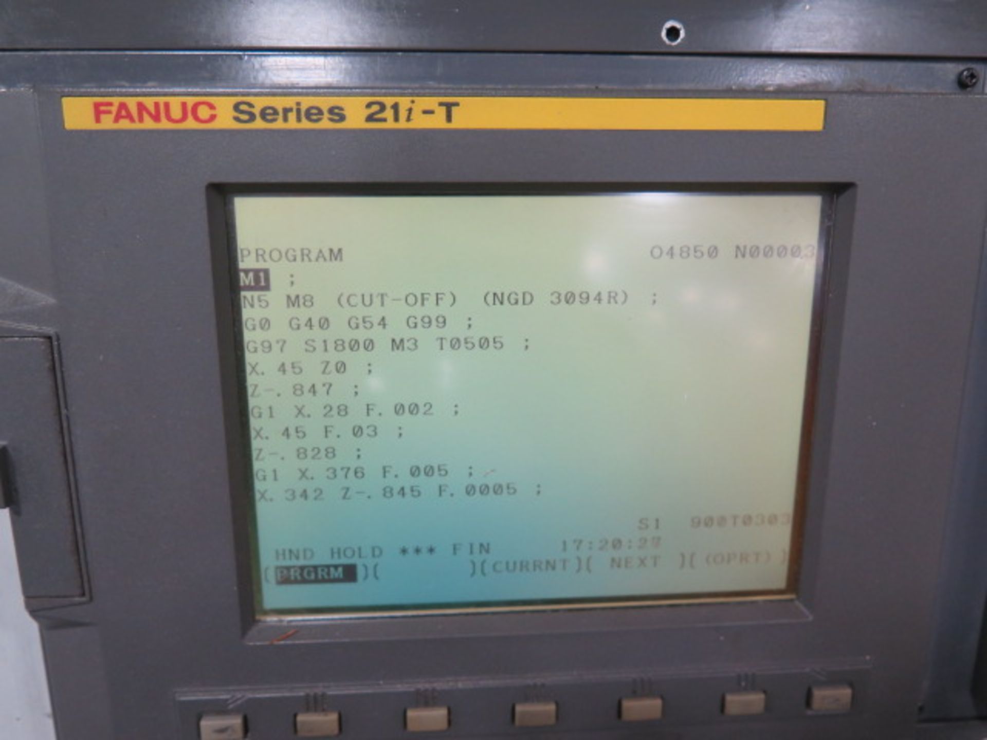 Nakamura-Tone SC-150 CNC Turning Center s/n S150808 w/ Fanuc Series 21i-T Controls, 12-Station Turre - Image 6 of 14