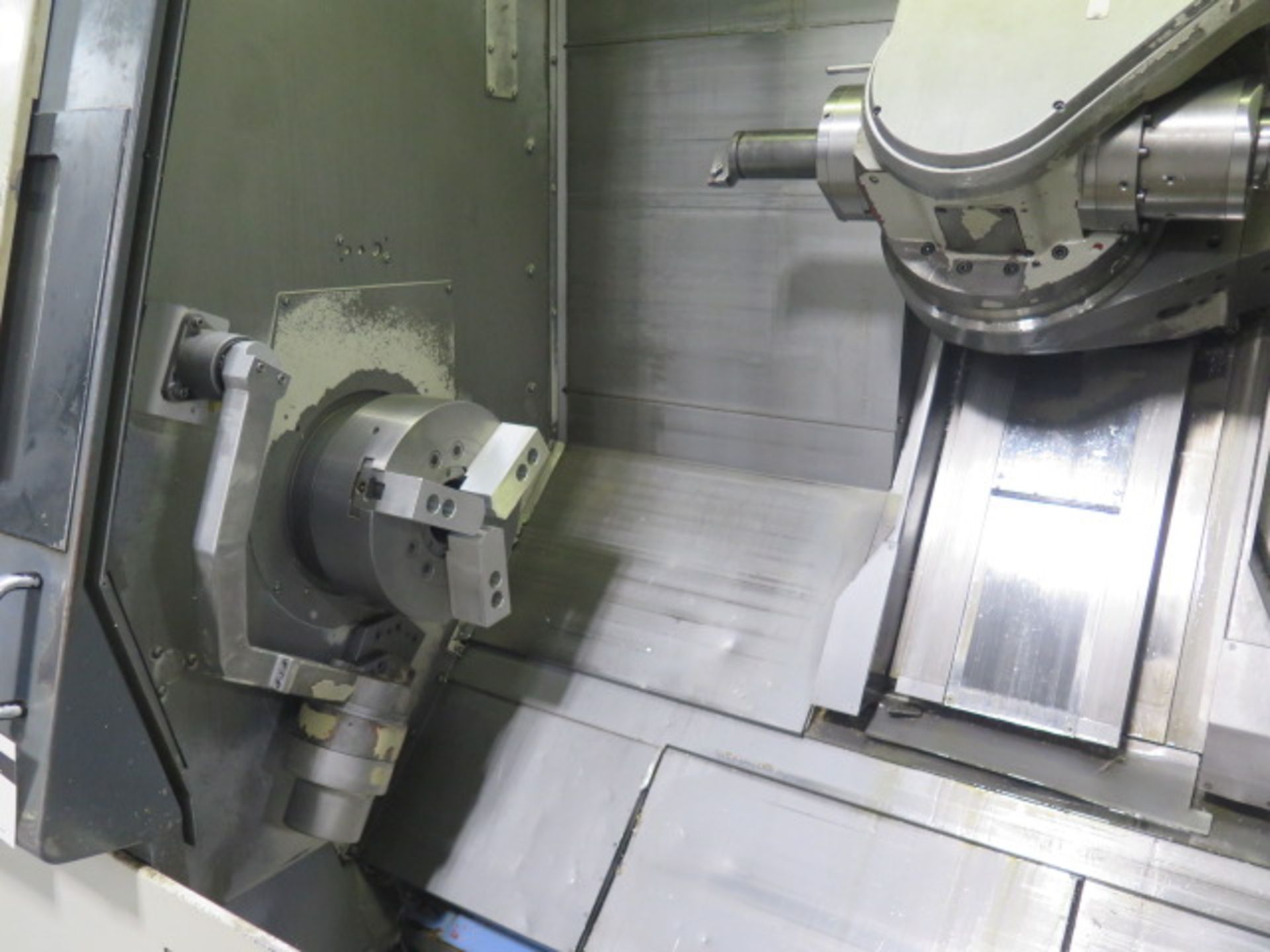 2000 Mazak Integrex 300SY Twin Spindle, Multi-Axis CNC Turning/Milling Center s/n 151650 w/ Mazatro - Image 8 of 18