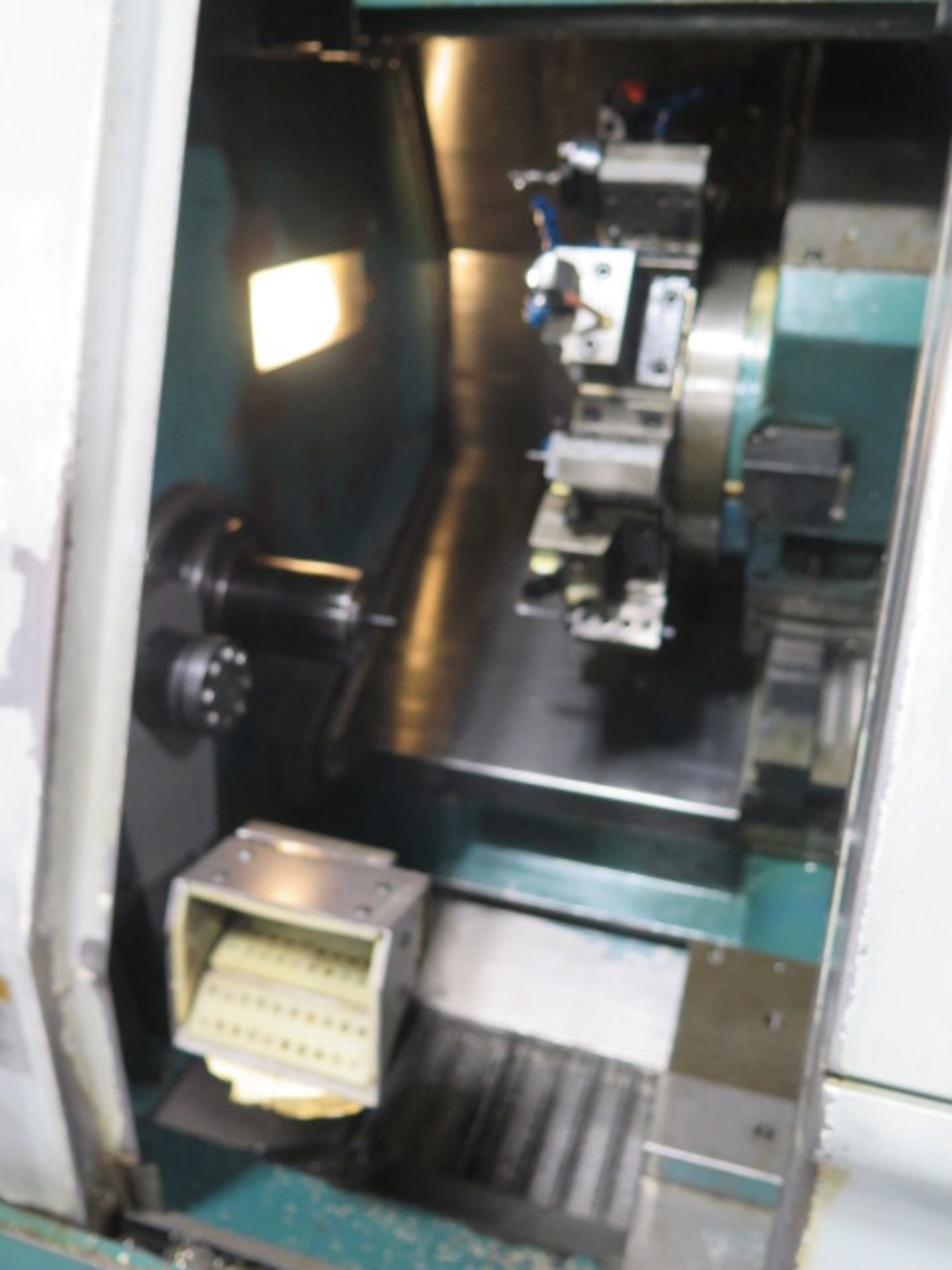 Nakamura-Tone SC-150 CNC Turning Center s/n S150808 w/ Fanuc Series 21i-T Controls, 12-Station Turre - Image 7 of 14