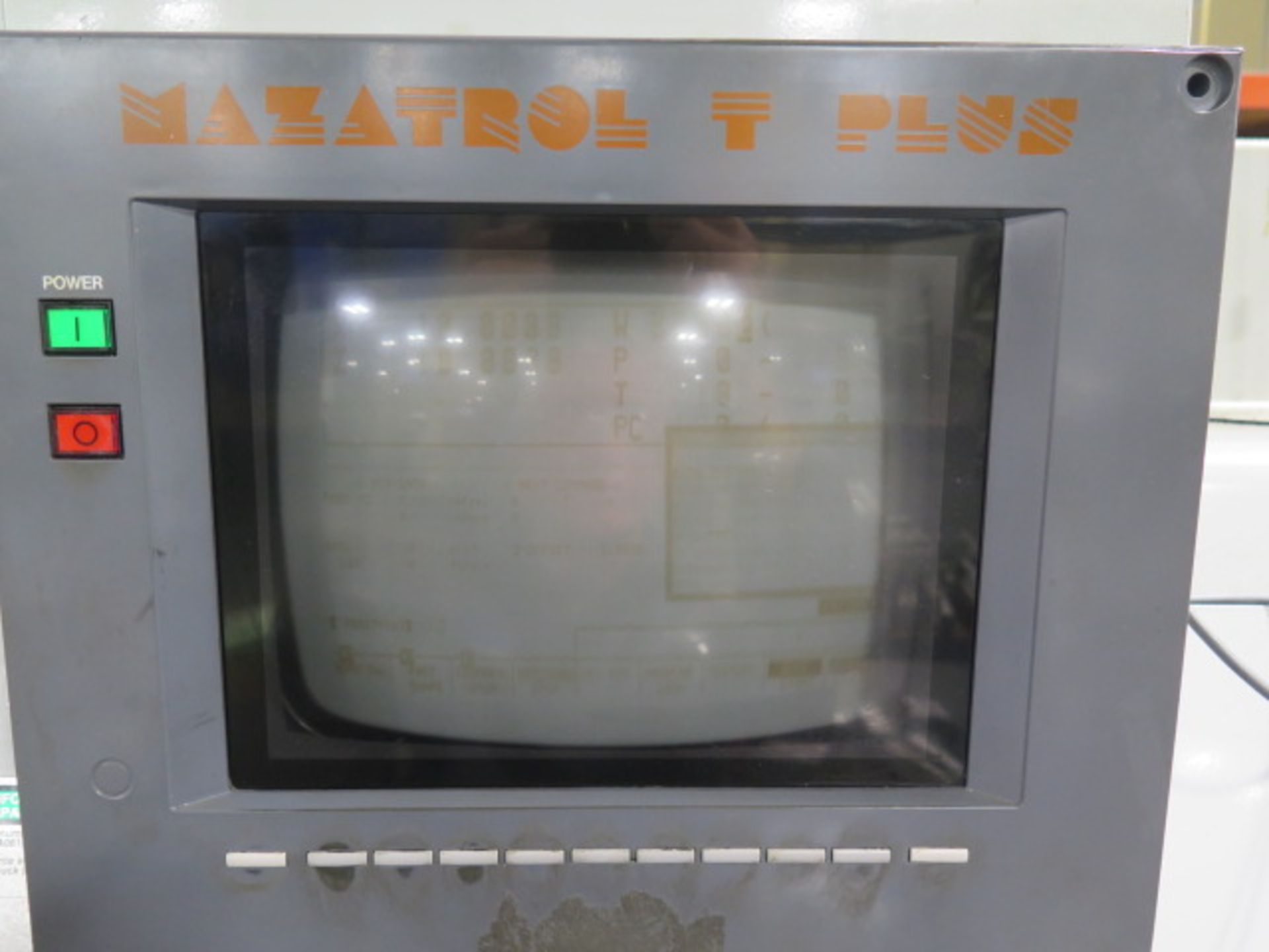 1997 Mazak SQT-15 MARK II CNC Turning Center s/n 126964 w/ Mazatrol T-Plus Controls, Tool Presetter - Image 7 of 16