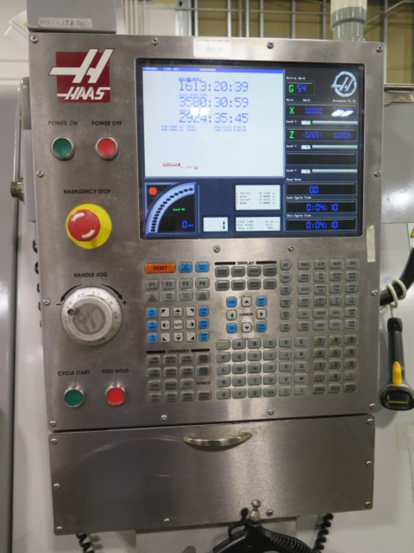 2008 Haas SL-30B Big Bore CNC Turning Center s/n 3080555 w/ Haas Controls, Tool Presetter, 12-Stati - Image 6 of 15