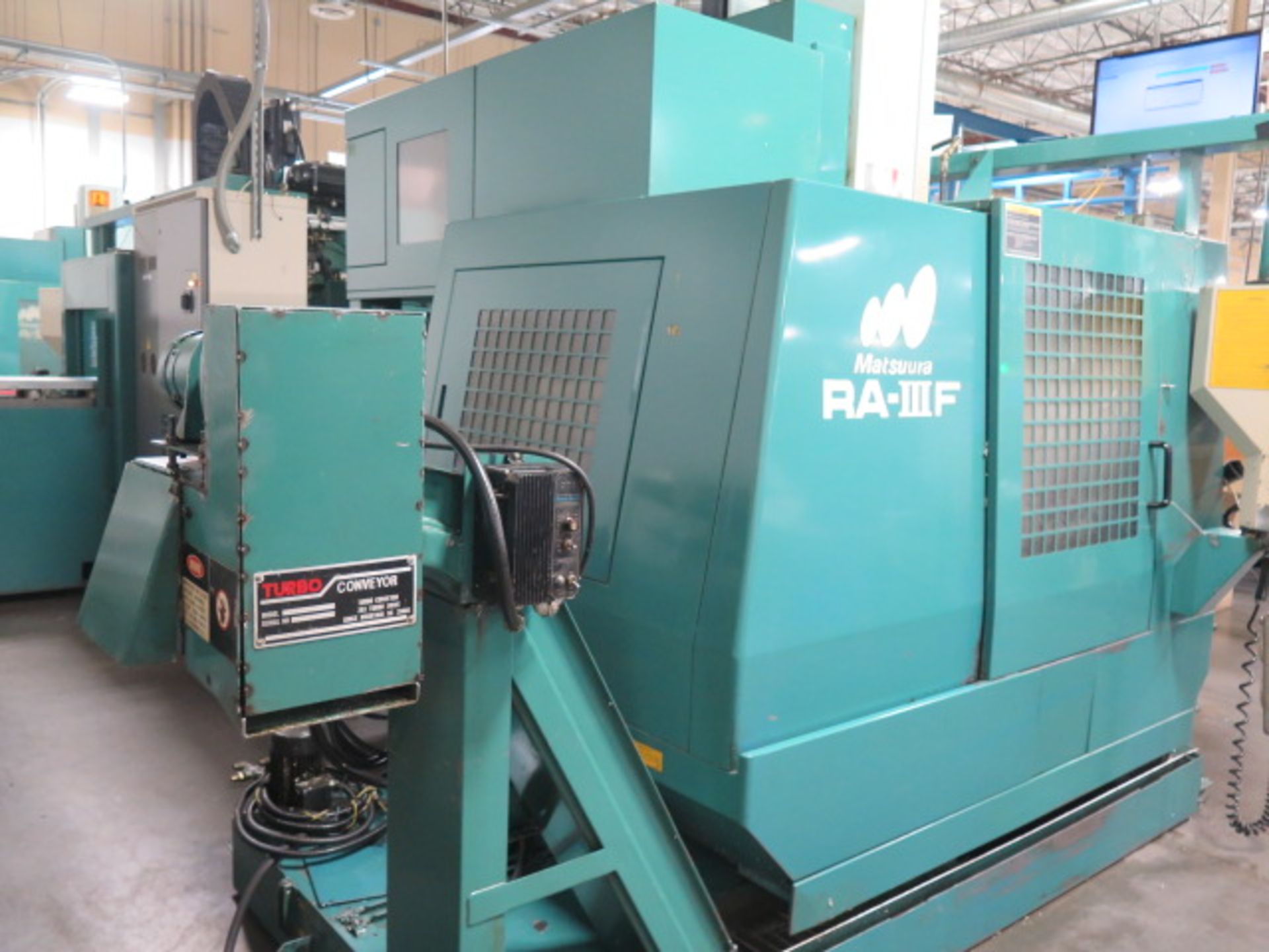 Matsuura RA-3F 2-Pallet CNC Vertical Machining Center s/n 970712531 w/ Yasnac i-80 Controls, Hand W - Image 3 of 23