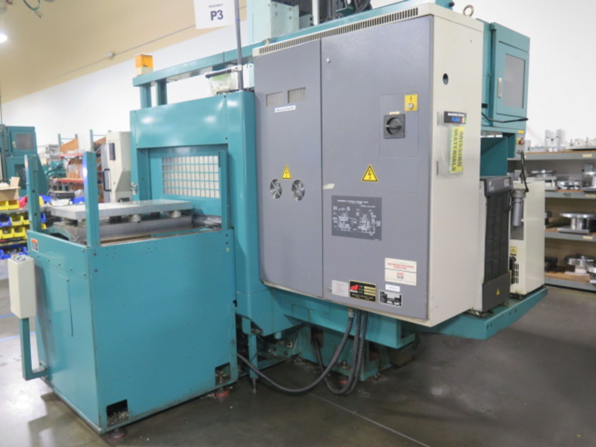 Matsuura RA-3F 2-Pallet CNC Vertical Machining Center s/n 970712531 w/ Yasnac i-80 Controls, Hand W - Image 17 of 23