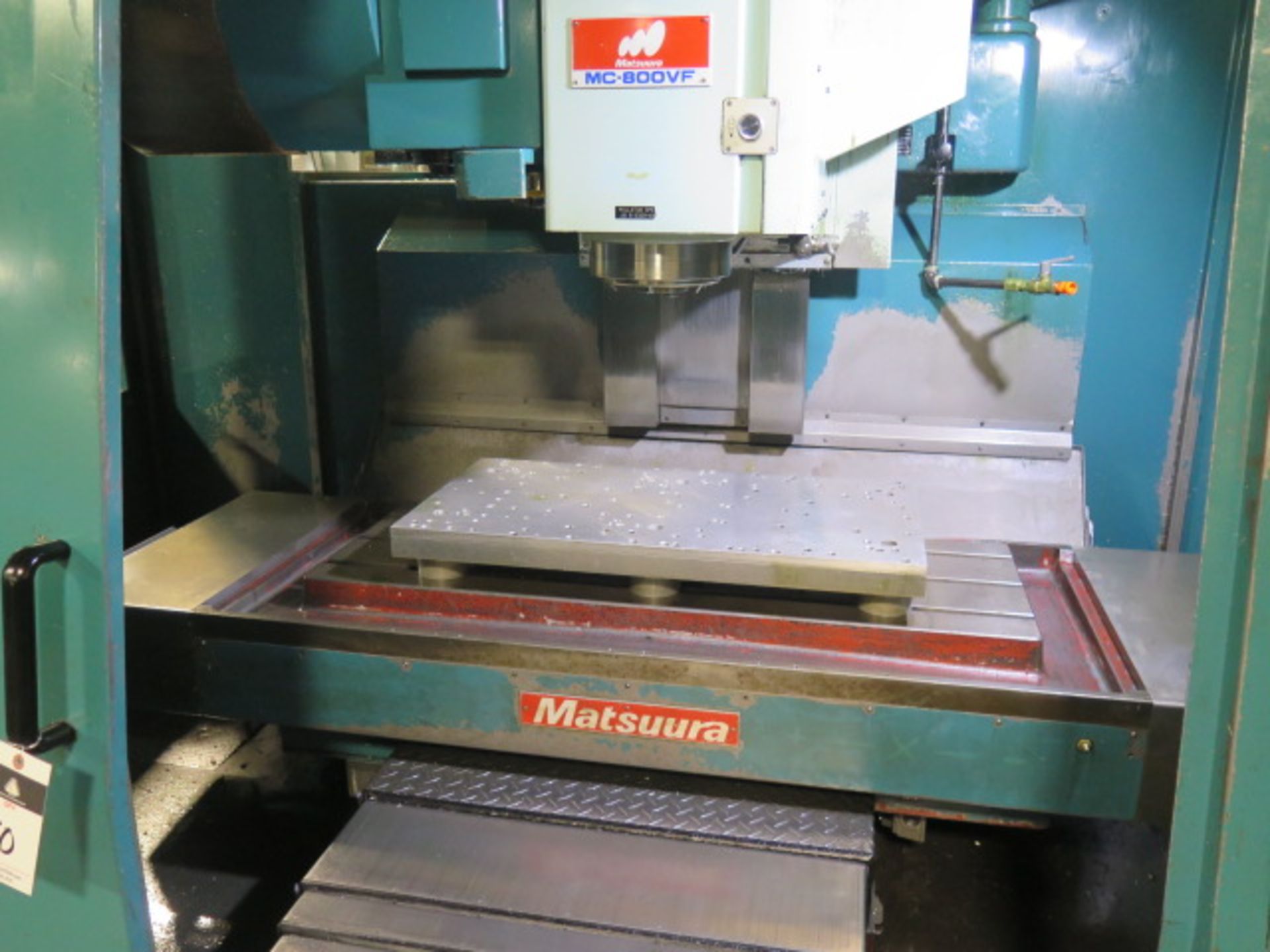 Matsuura MC-800VF CNC Vertical Machining Center s/n 920109612 w/ Yasnac i-80 Controls, Hand Wheel - Image 8 of 16