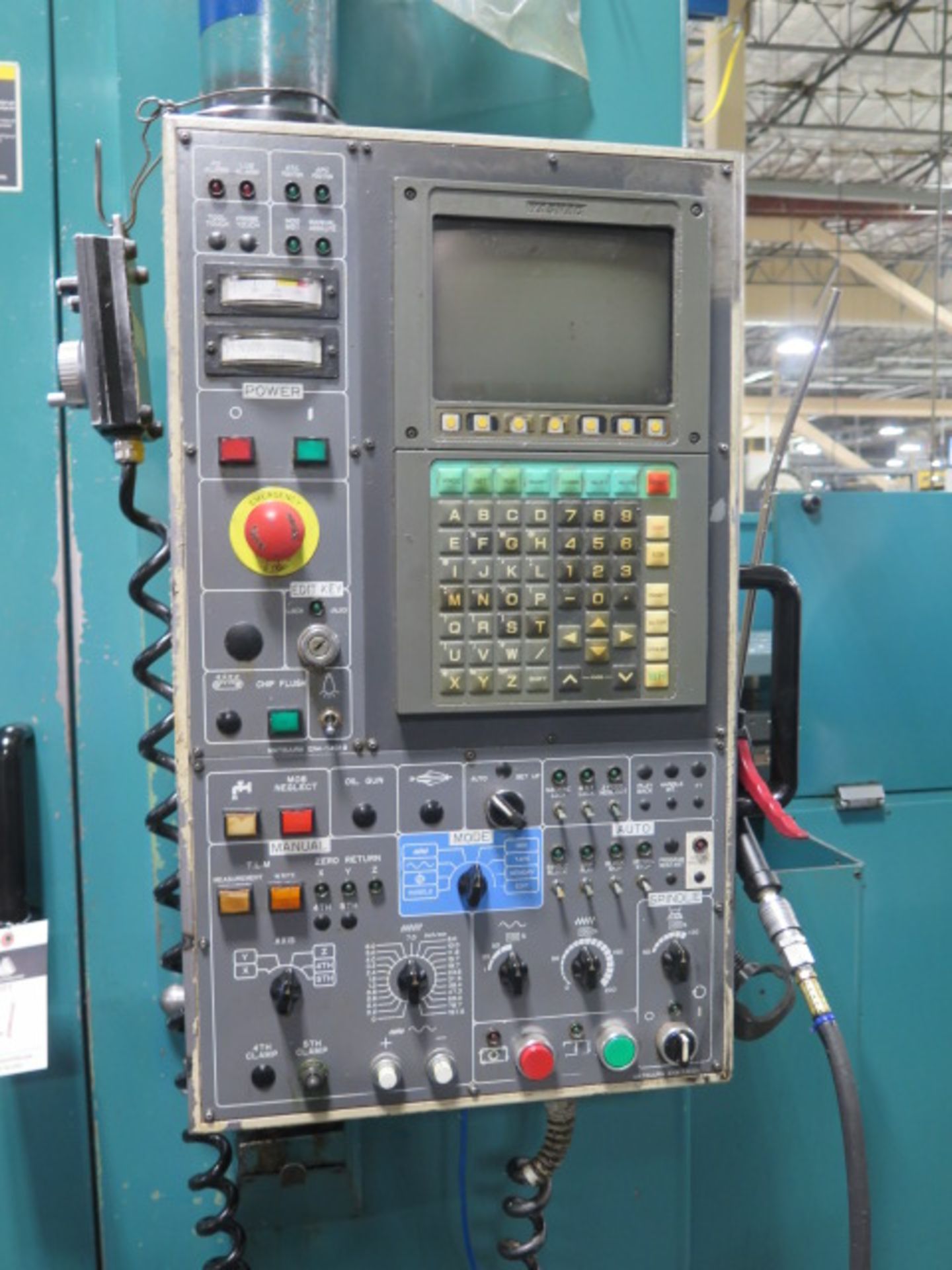 Matsuura RA-4F 2-Pallet CNC Vertical Machining Center s/n 940510767 w/ Yasnac i-80 Controls, Hand Wh - Image 5 of 21