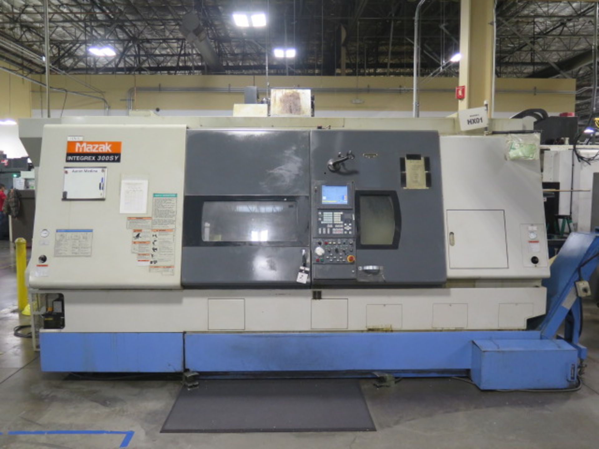 2000 Mazak Integrex 300SY Twin Spindle, Multi-Axis CNC Turning/Milling Center s/n 151650 w/ Mazatro